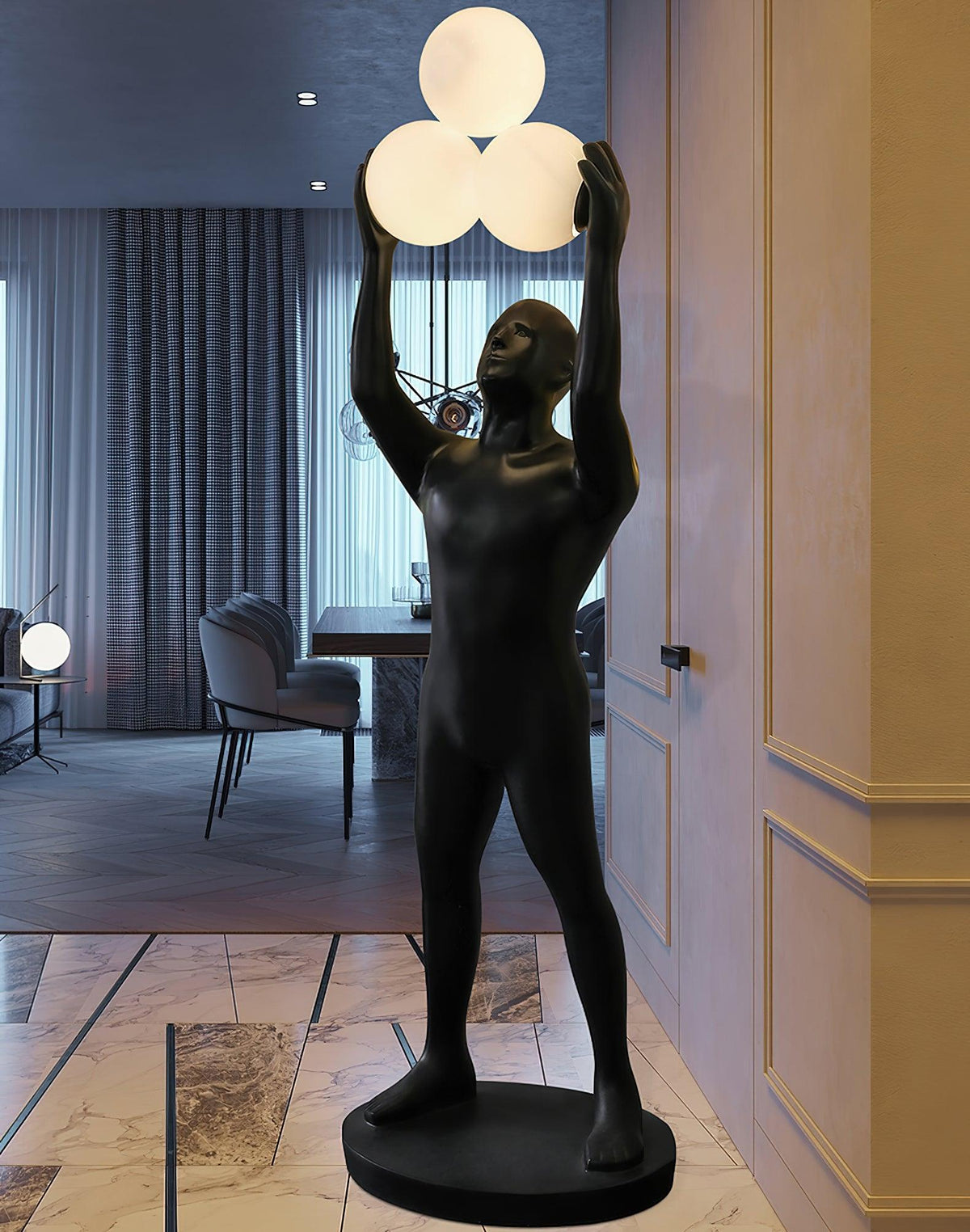 Anissa Sculpture Floor Lamp - view 12