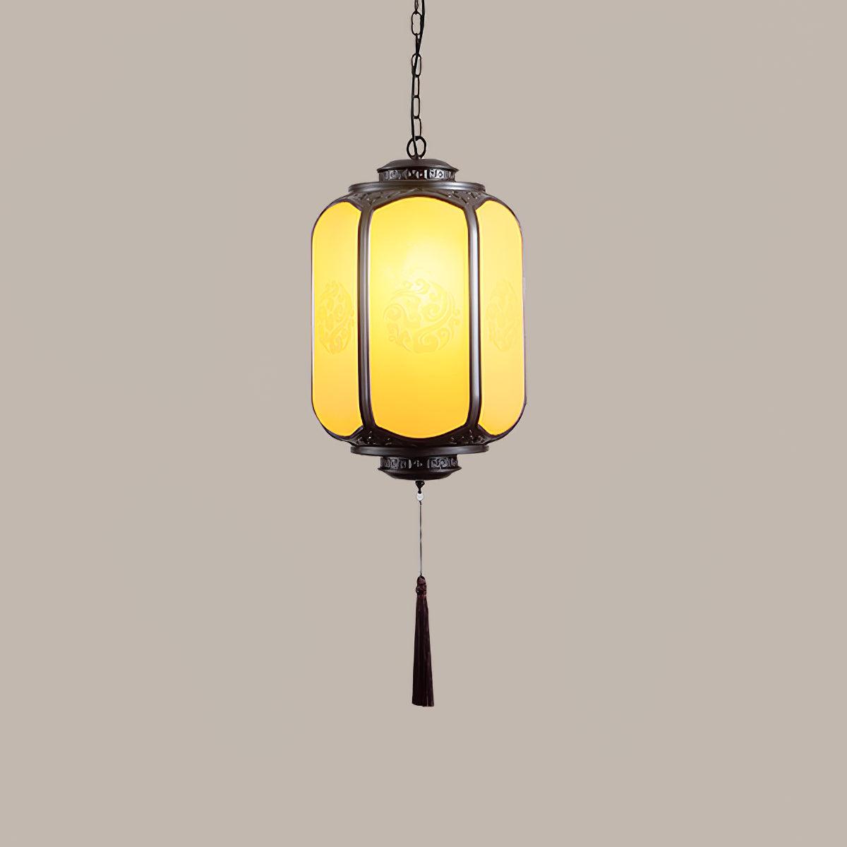 Antique Lantern Outdoor Pendant Light - view 16