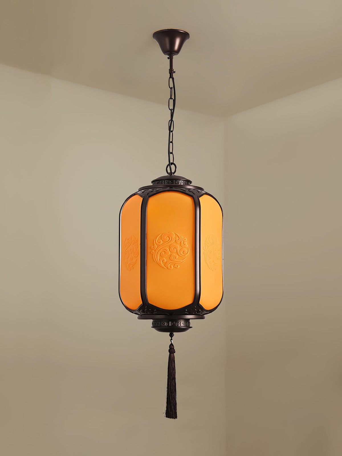 Antique Lantern Outdoor Pendant Light - view 11