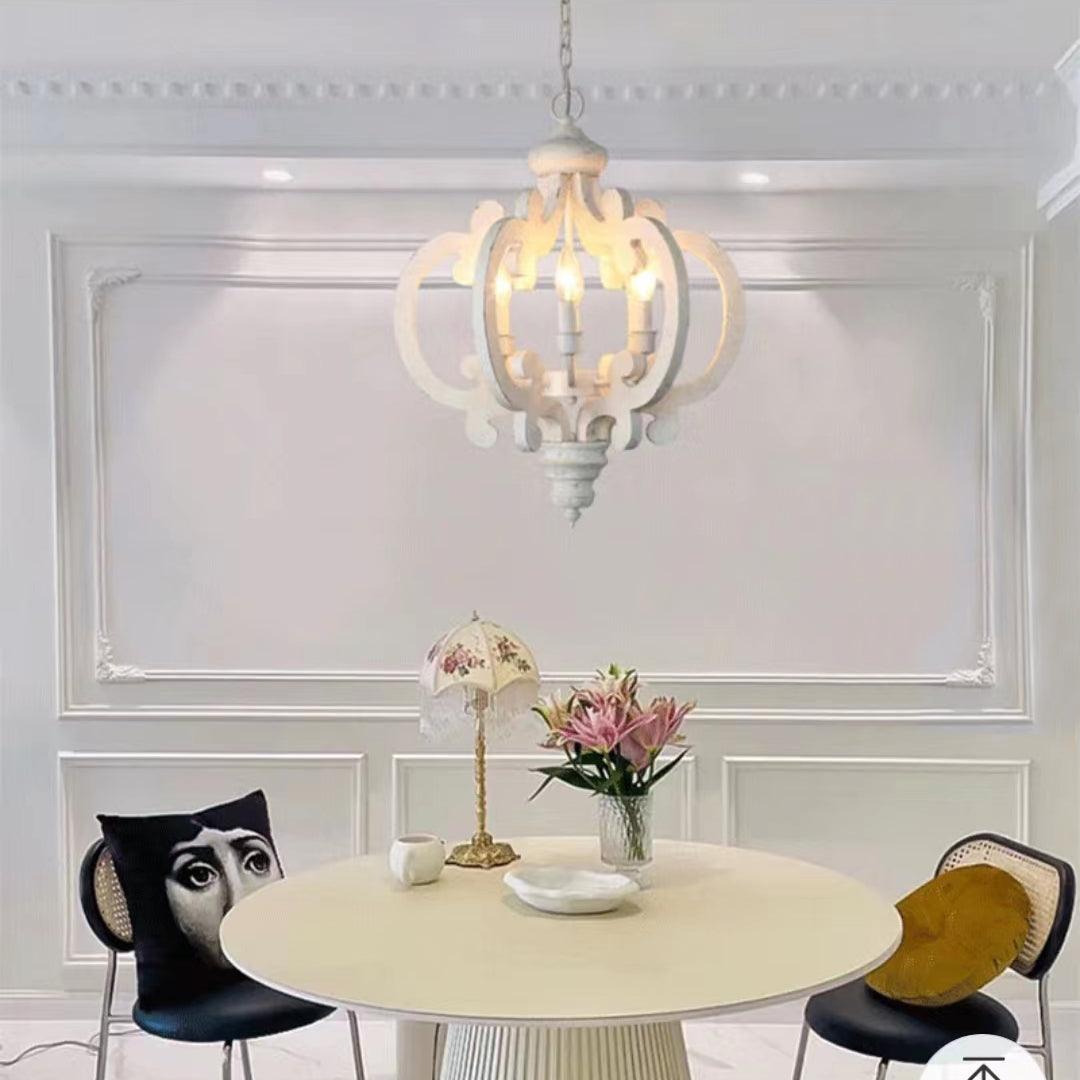 Antique White Style Chandelier - view 25