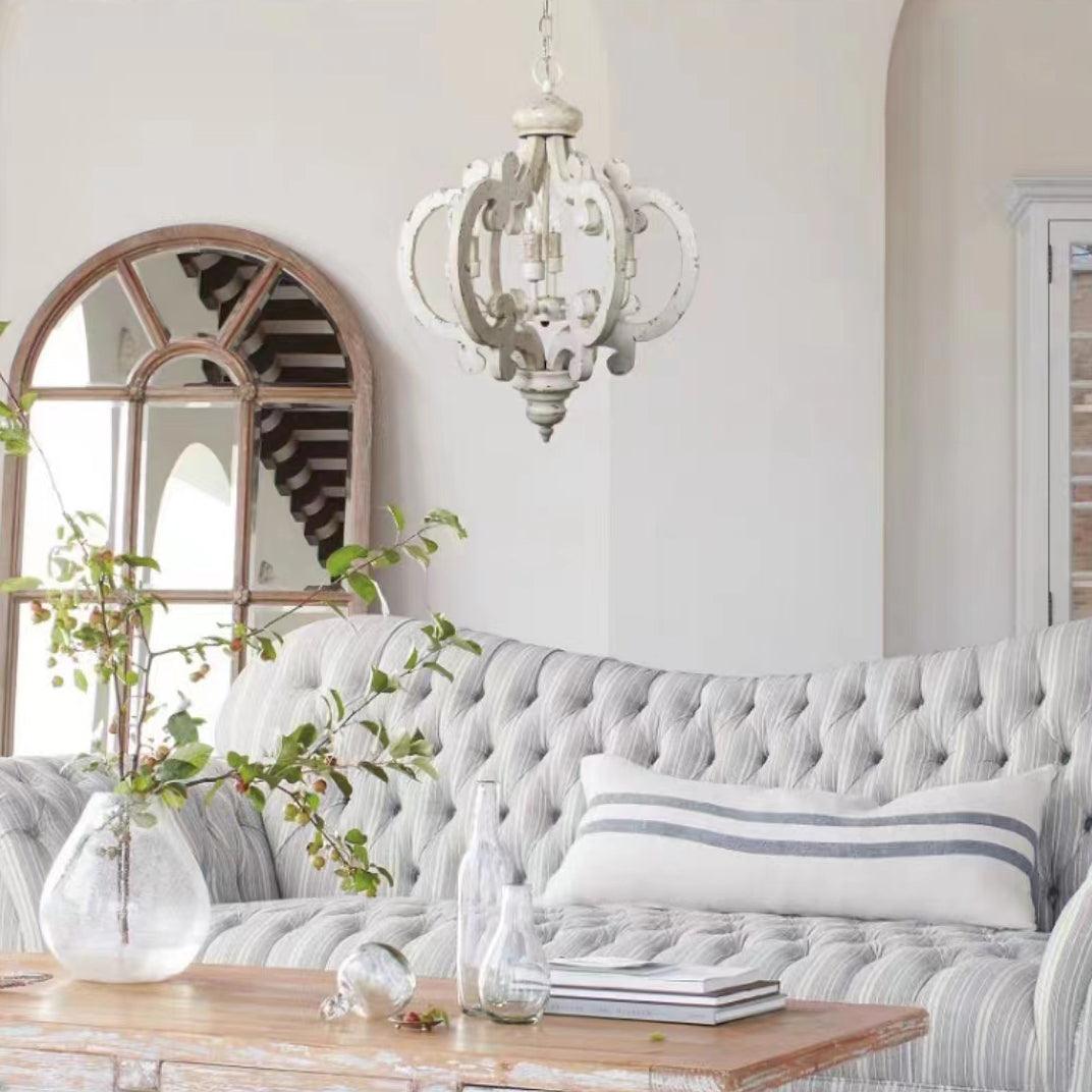 Antique White Style Chandelier - view 24
