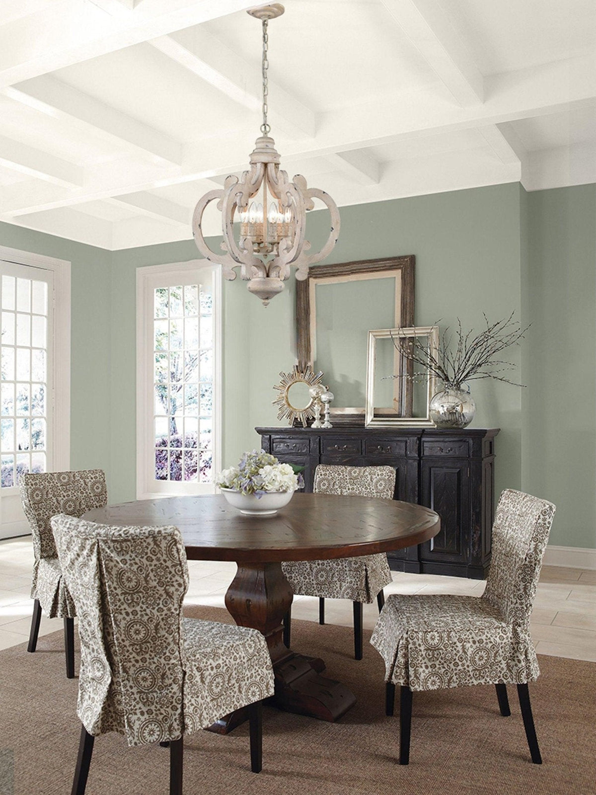 Antique White Style Chandelier - view 37
