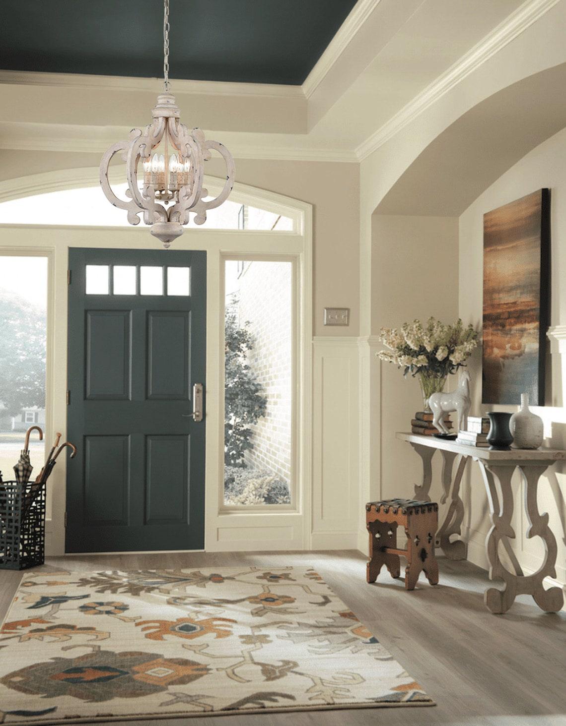 Antique White Style Chandelier - view 41