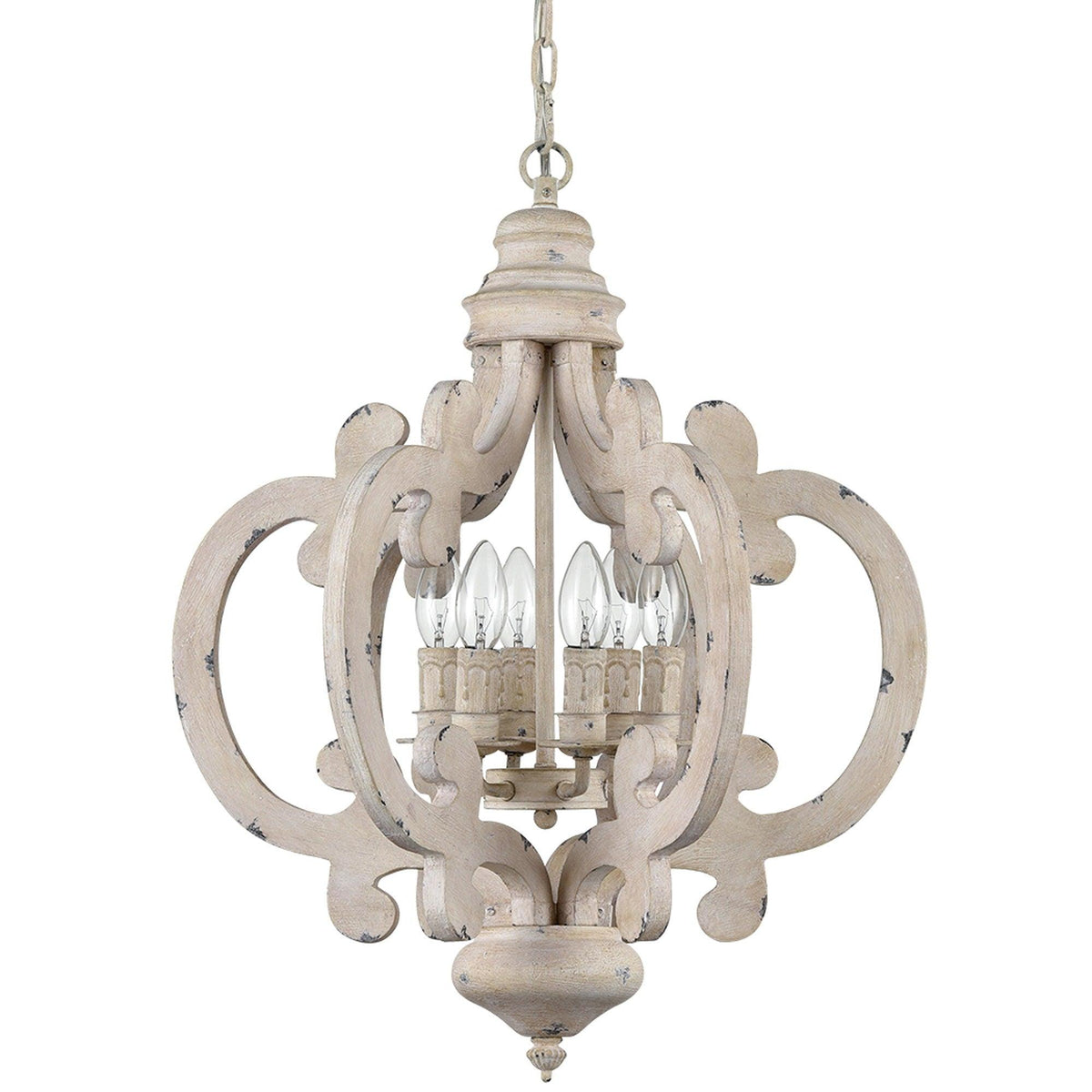 Antique White Style Chandelier - view 46