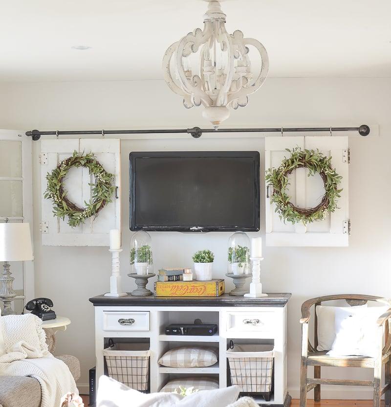 Antique White Style Chandelier - view 9