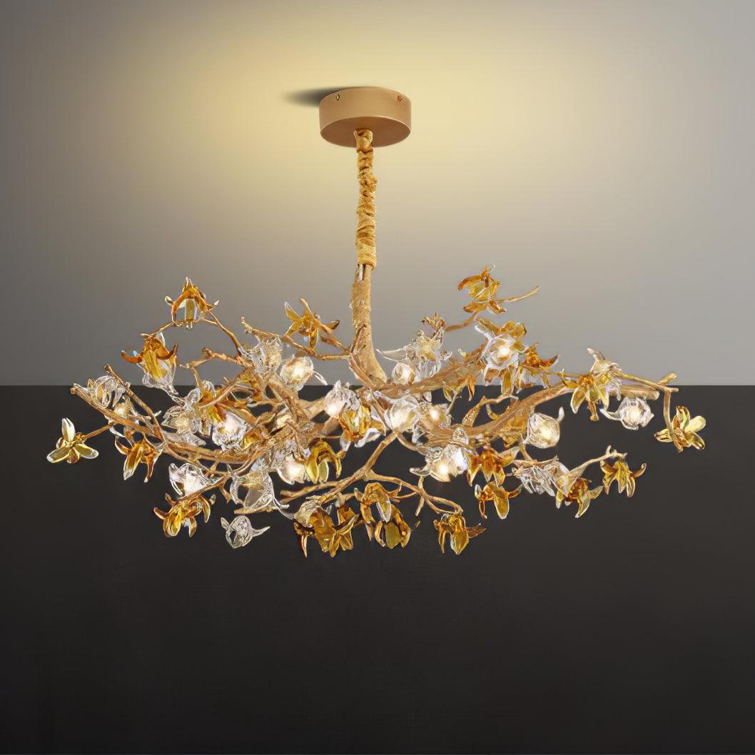 Aosta Brass Branch Chandelier - view 13