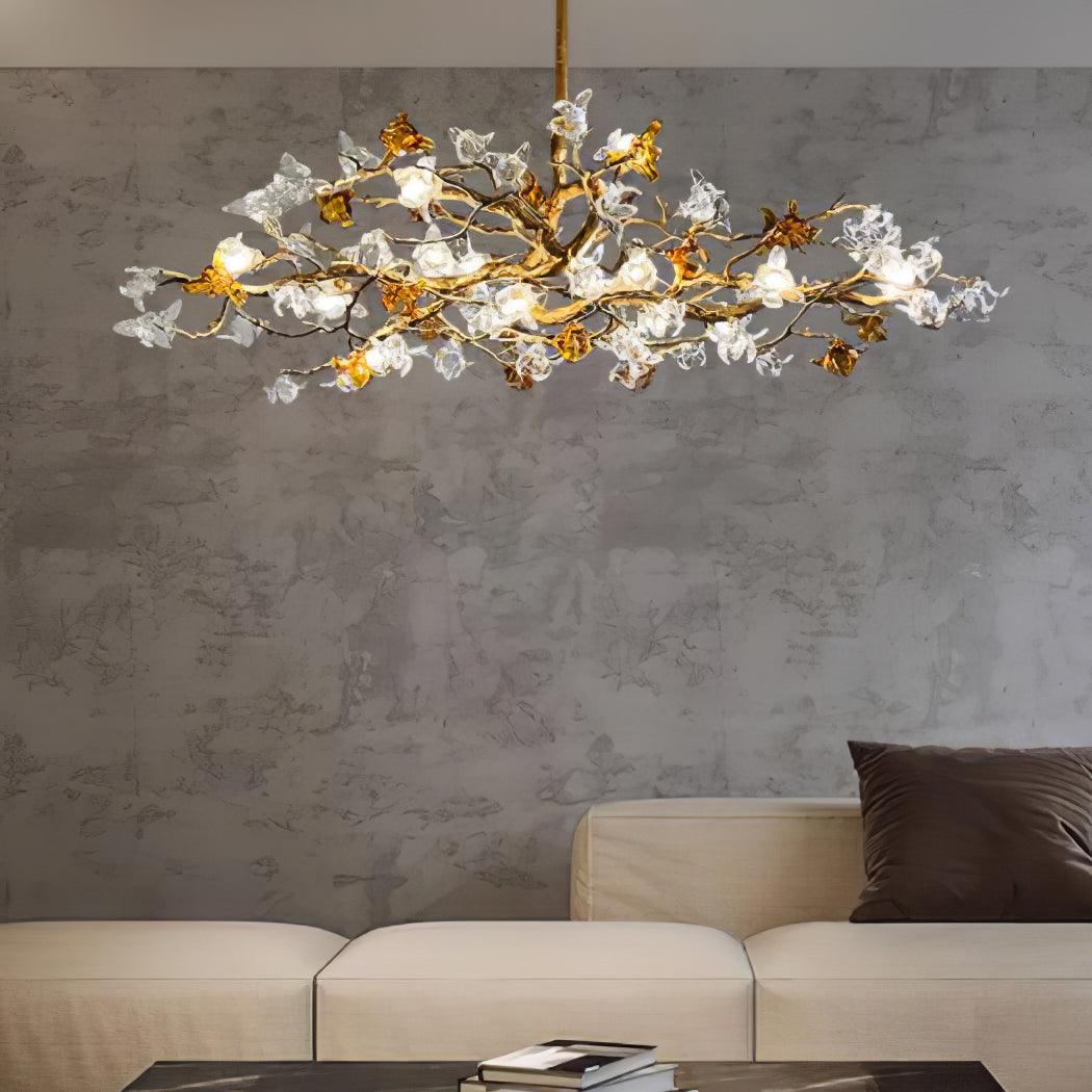 Aosta Brass Branch Chandelier - view 17