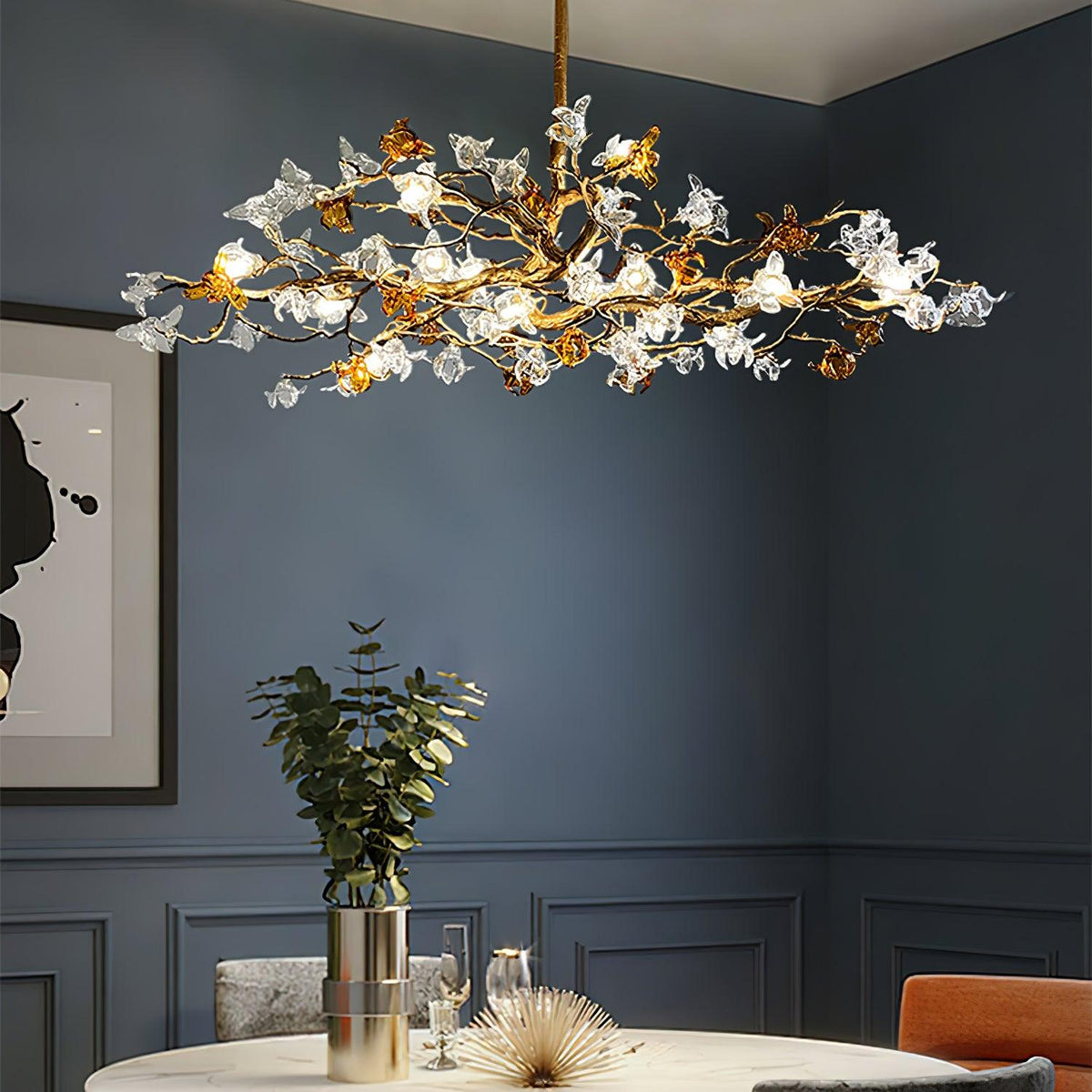 Aosta Brass Branch Chandelier - view 6