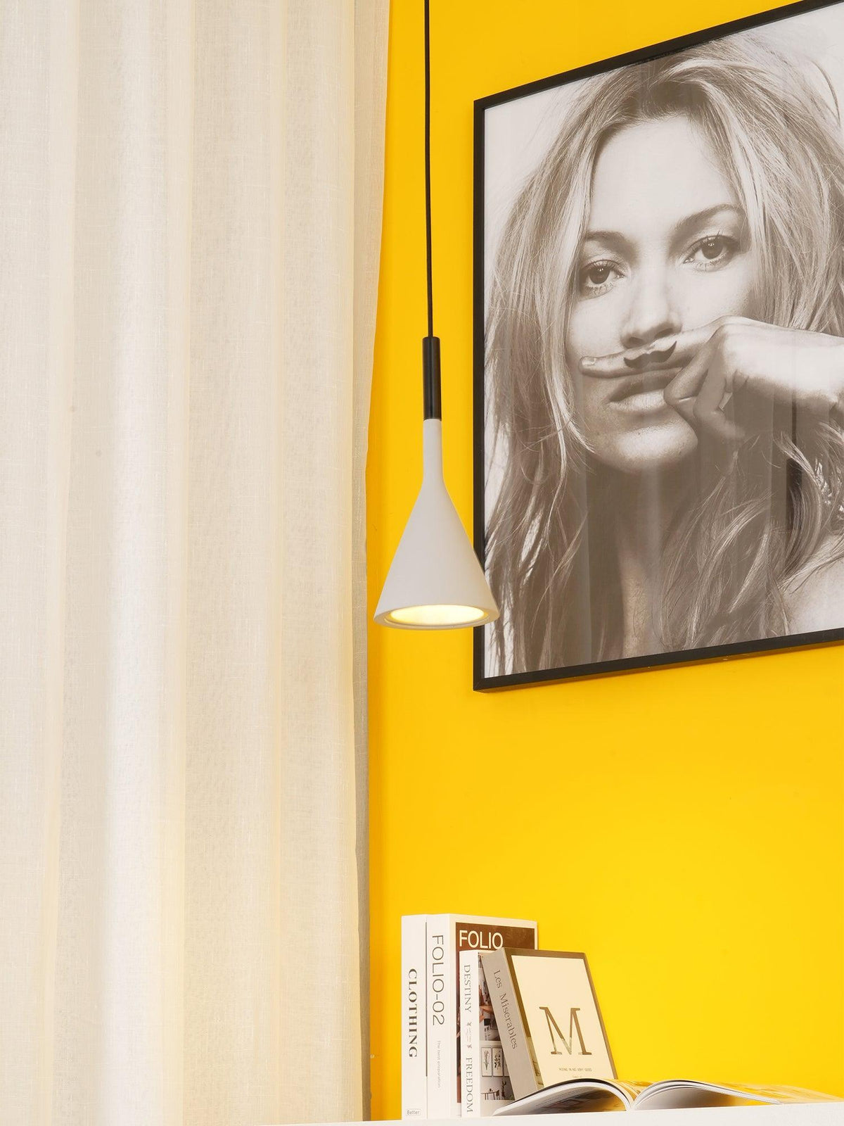 Conical Concrete Pendant Light - view 33