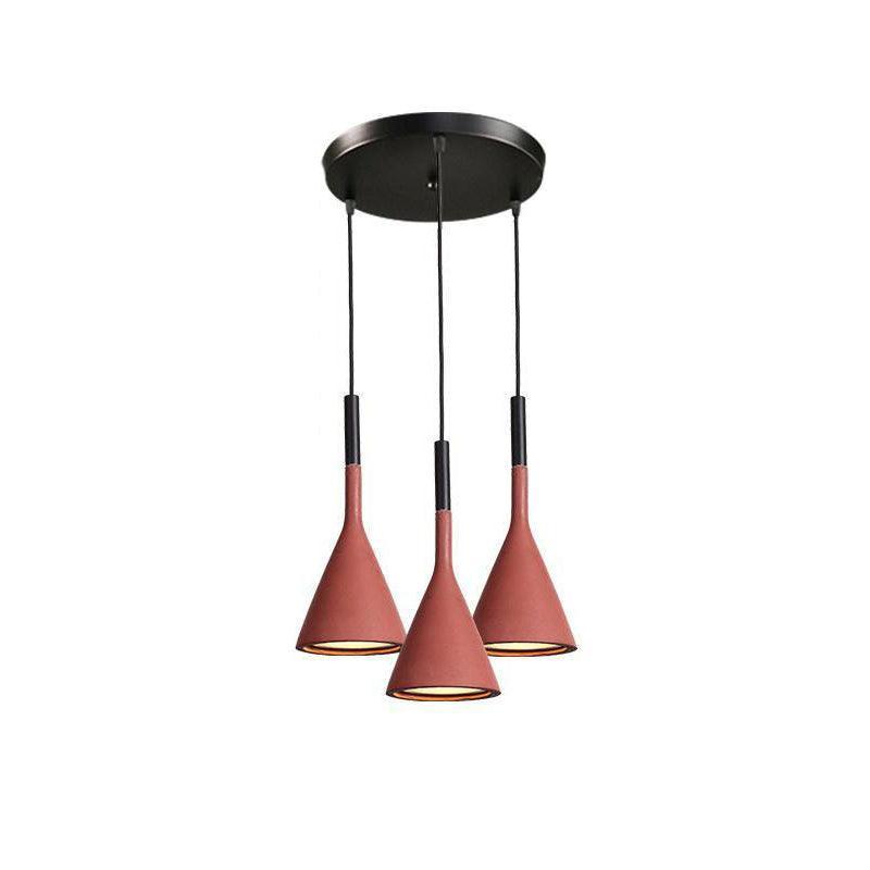 Conical Concrete Pendant Light - view 55