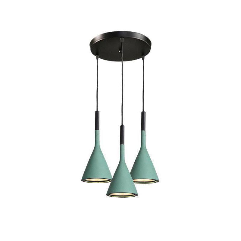 Conical Concrete Pendant Light - view 57