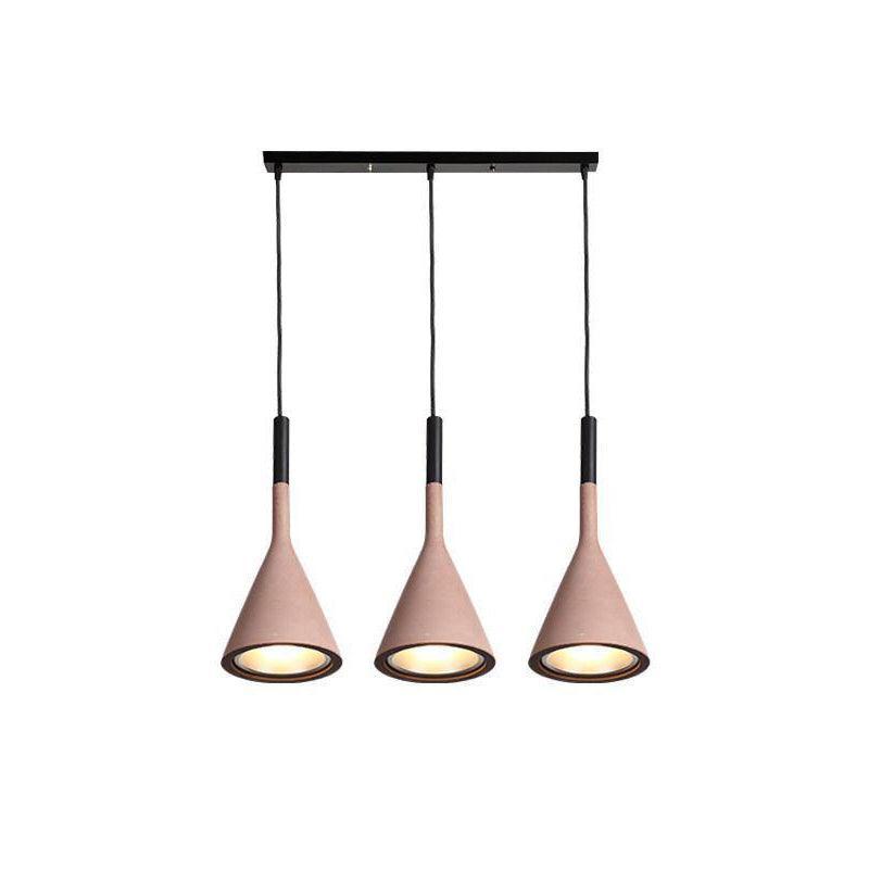 Conical Concrete Pendant Light - view 62
