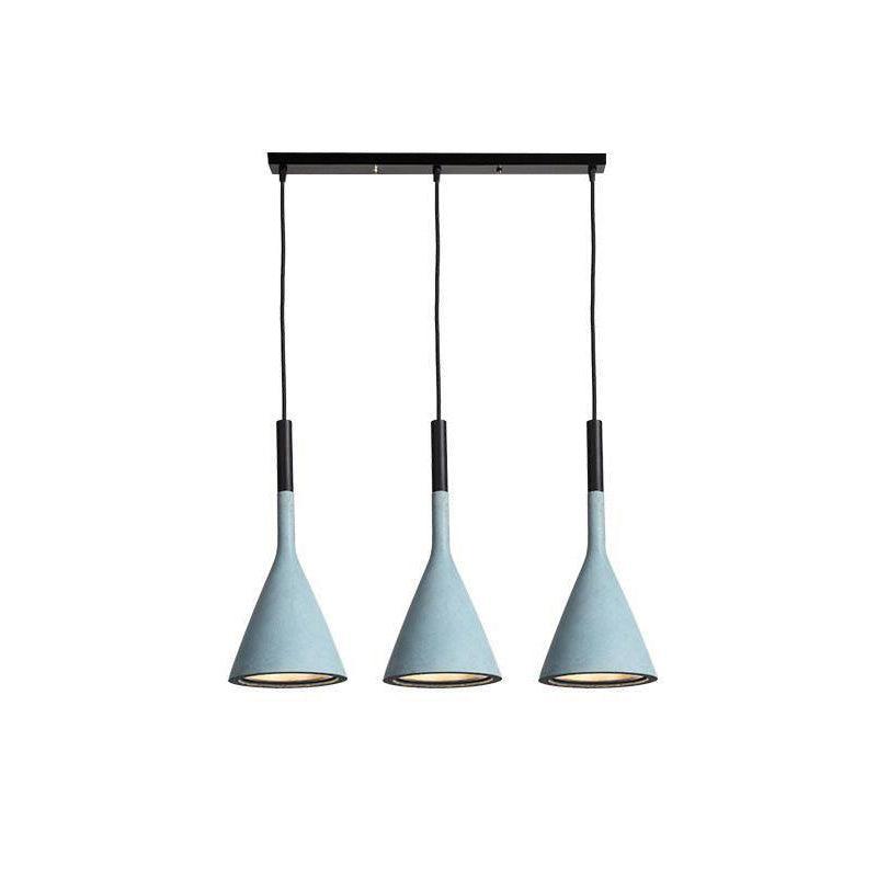 Conical Concrete Pendant Light - view 59