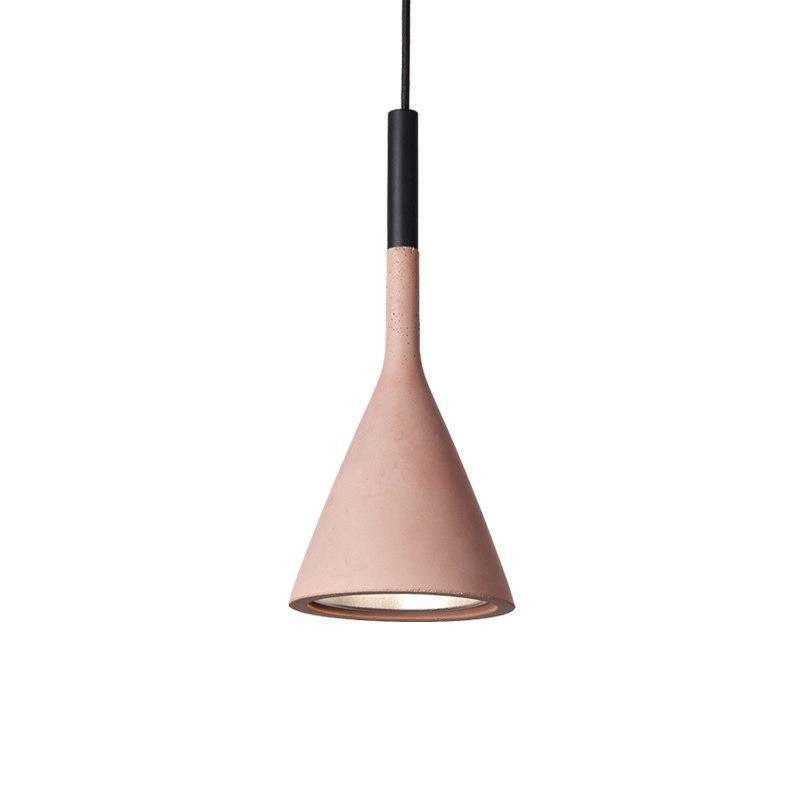 Conical Concrete Pendant Light - view 45