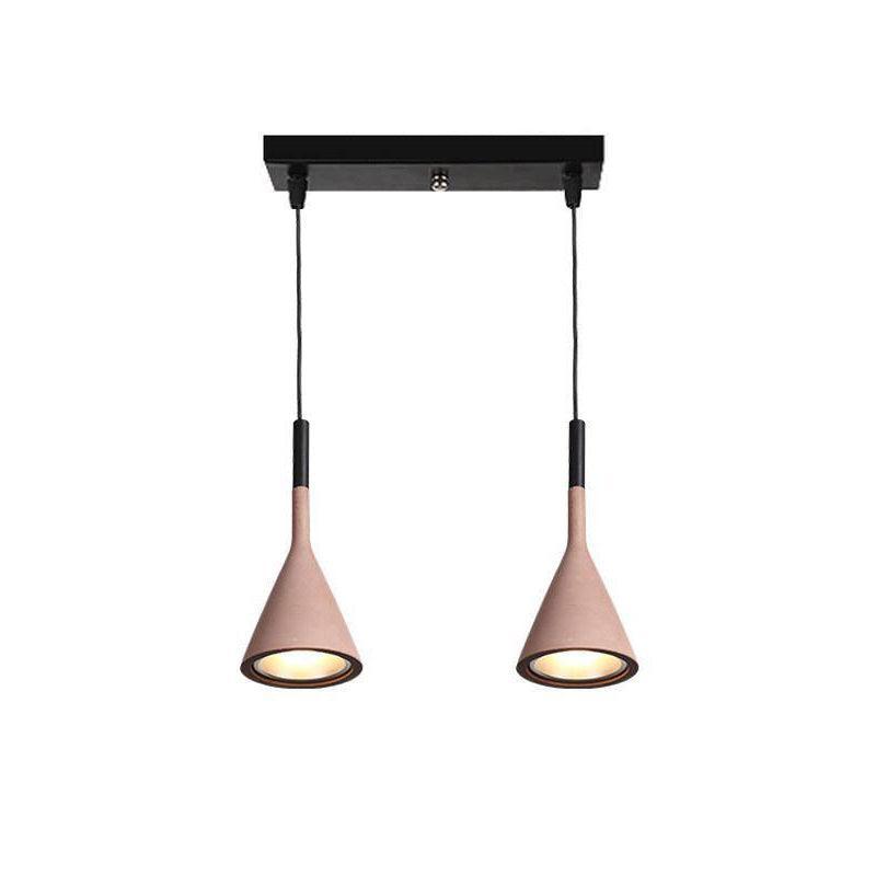 Conical Concrete Pendant Light - view 49