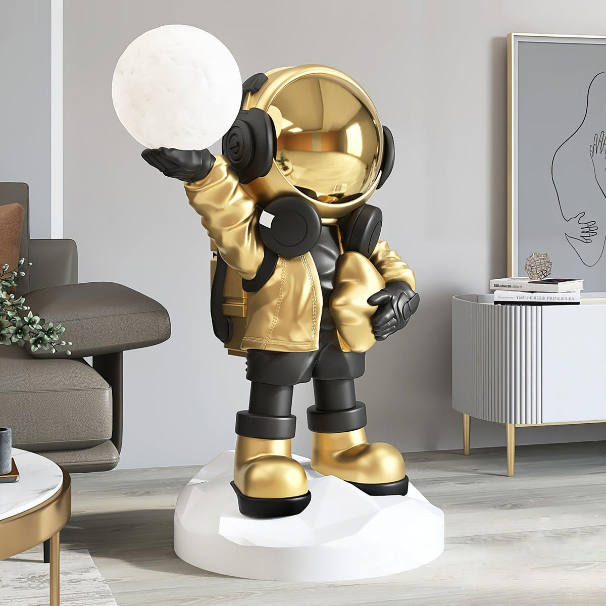 Apollo Astronaut Built-in Battery Floor Lamp - view 2