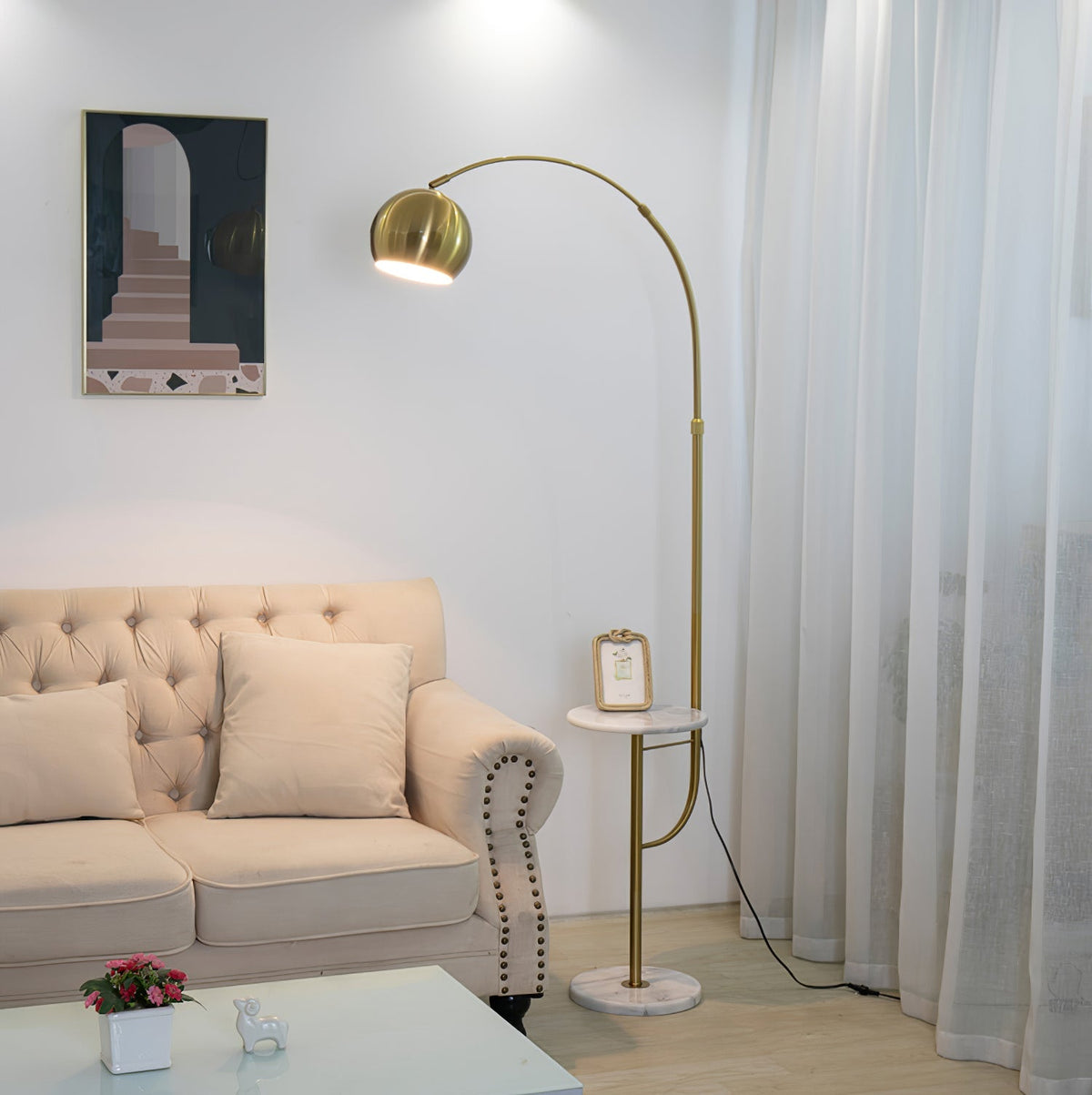 Arc Nightstand Floor Lamp - view 16