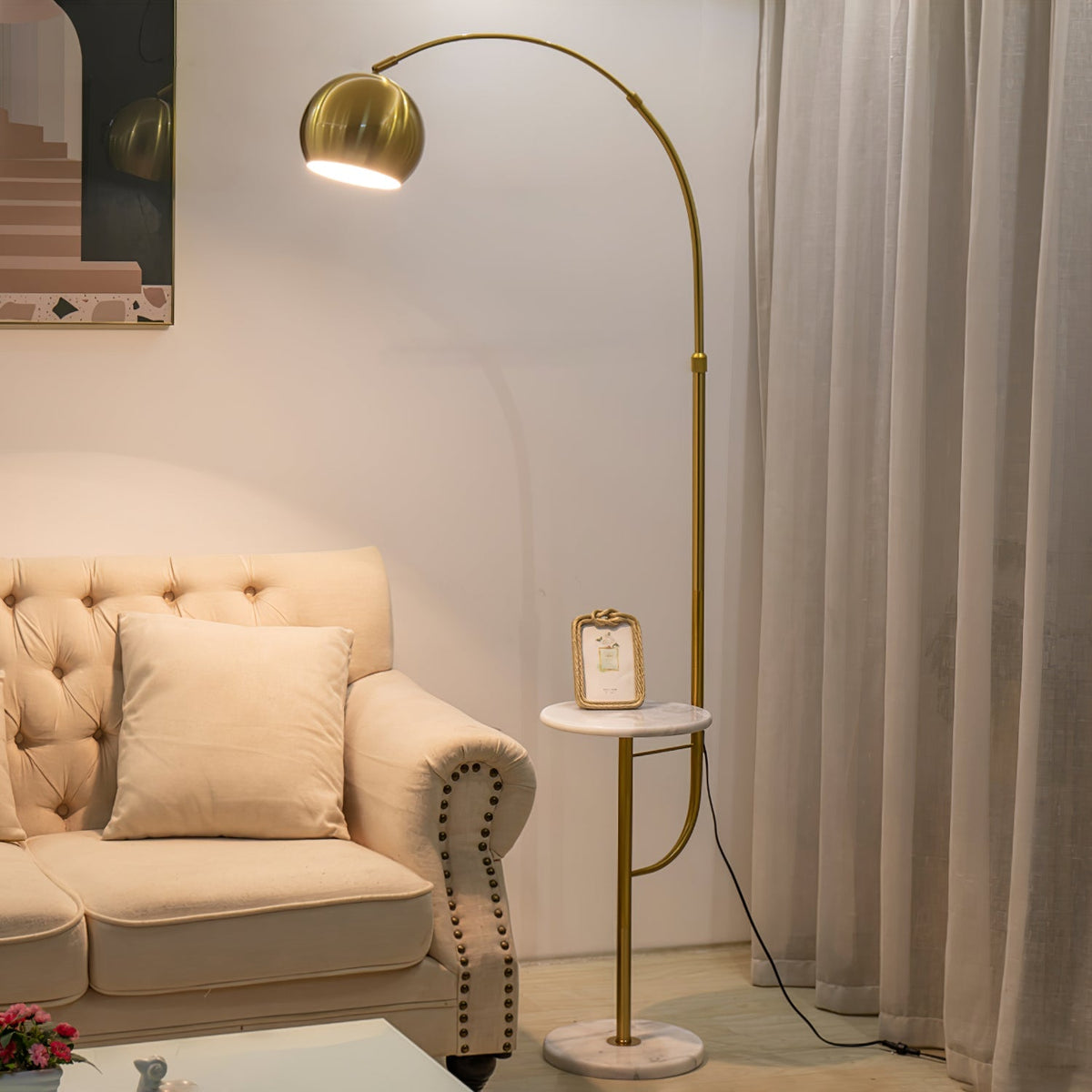 Arc Nightstand Floor Lamp - view 19