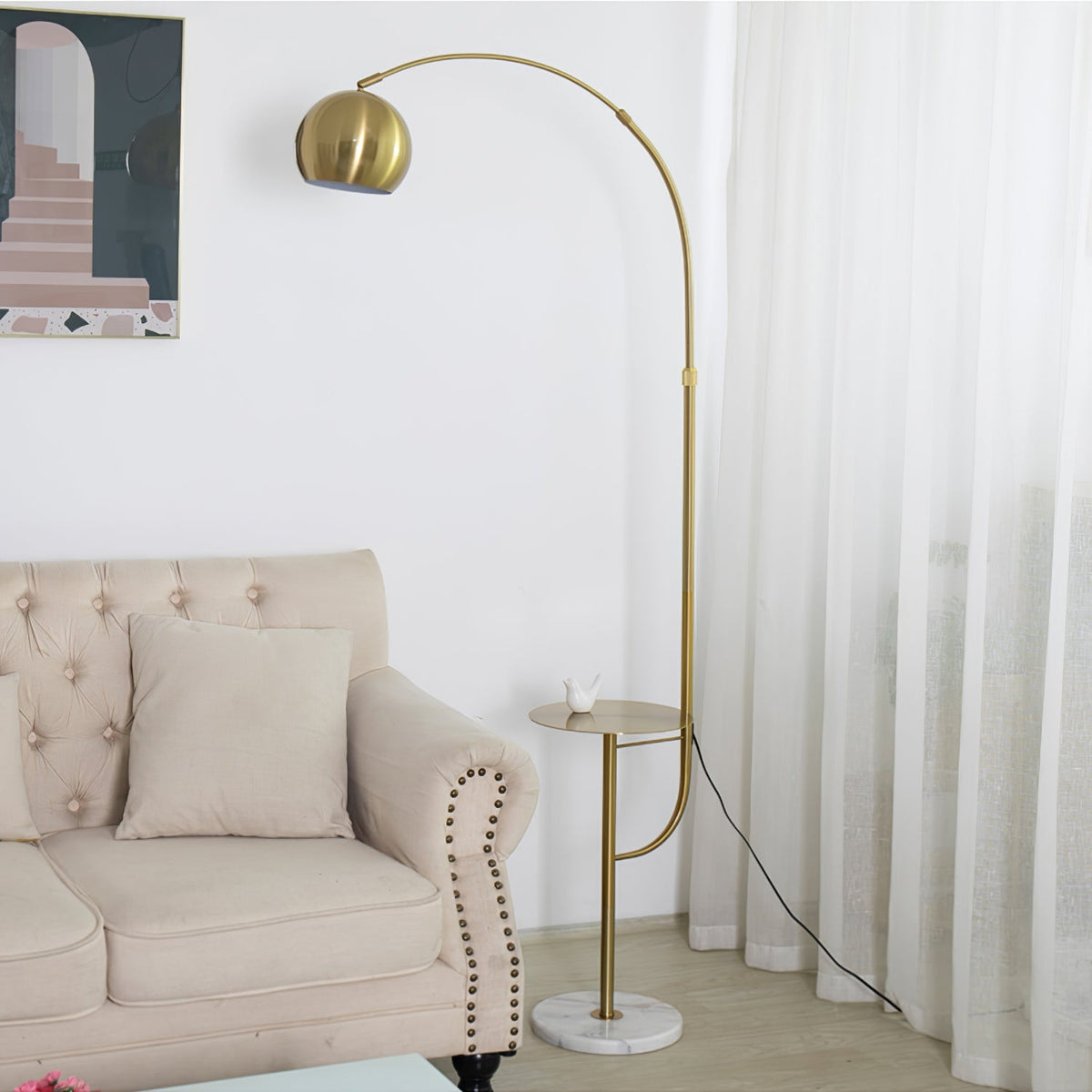Arc Nightstand Floor Lamp - view 21