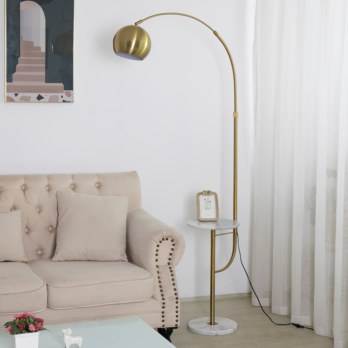 Arc Nightstand Floor Lamp - view 11