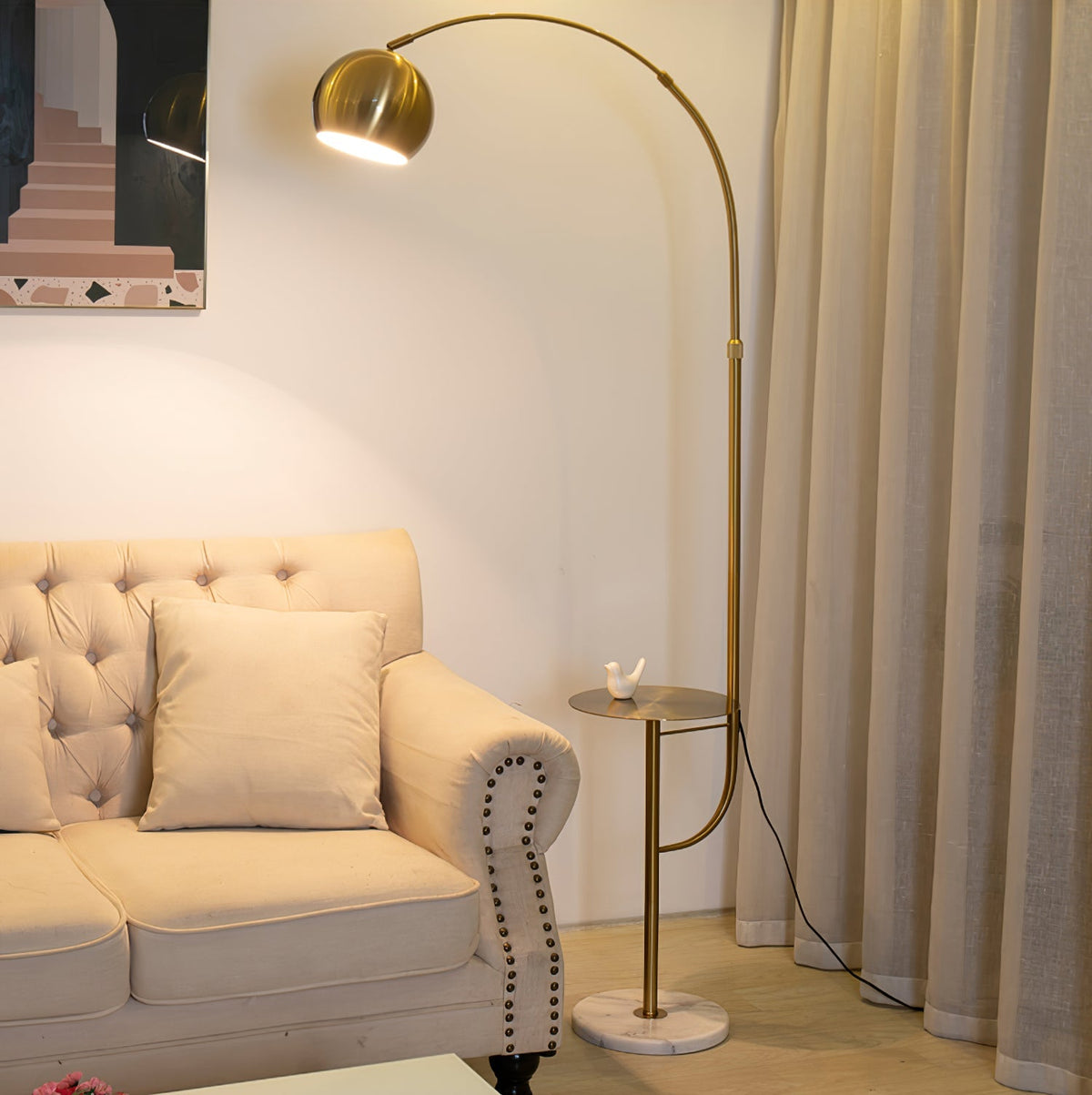 Arc Nightstand Floor Lamp - view 25
