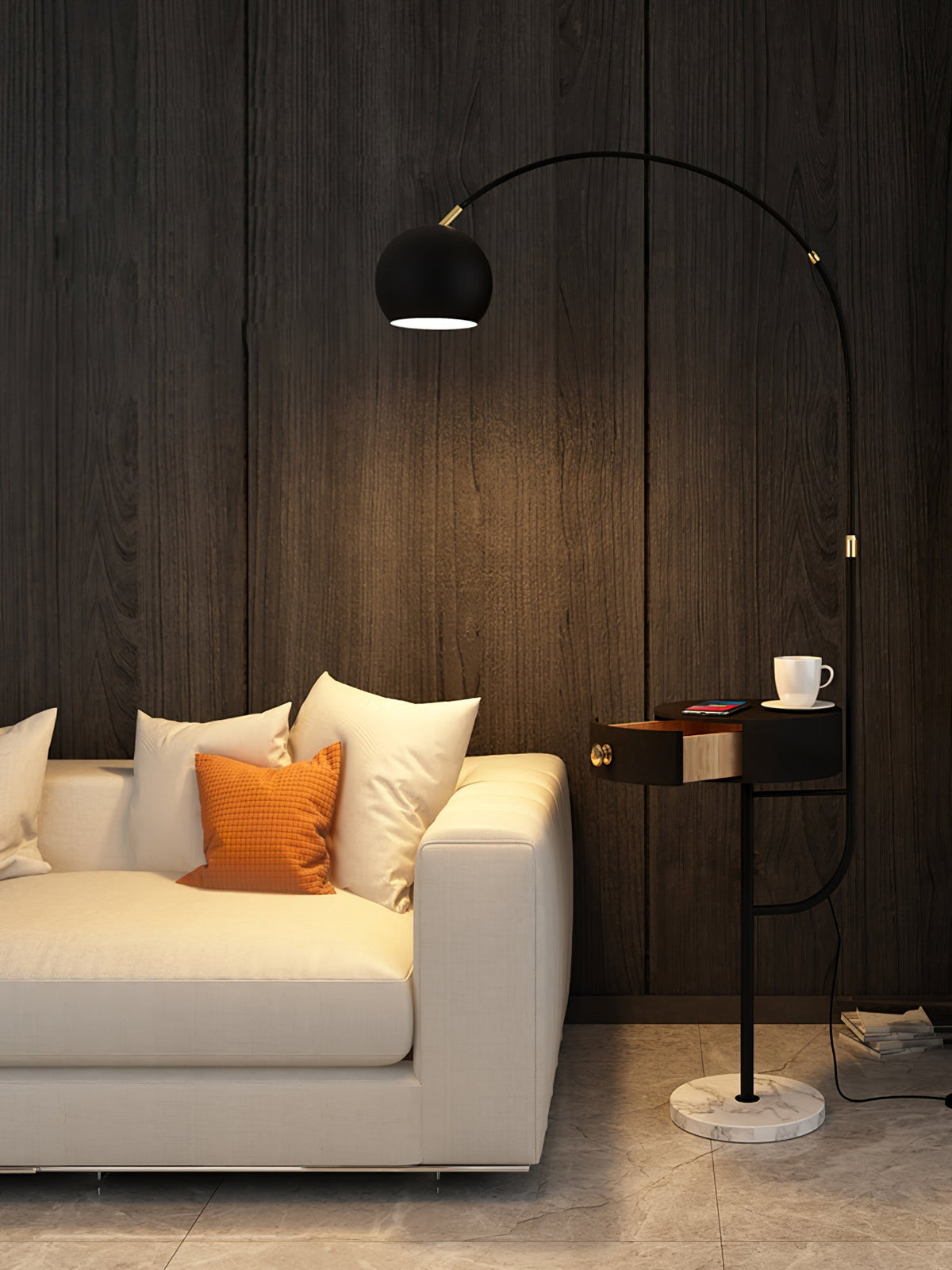 Arc Nightstand Floor Lamp - view 26