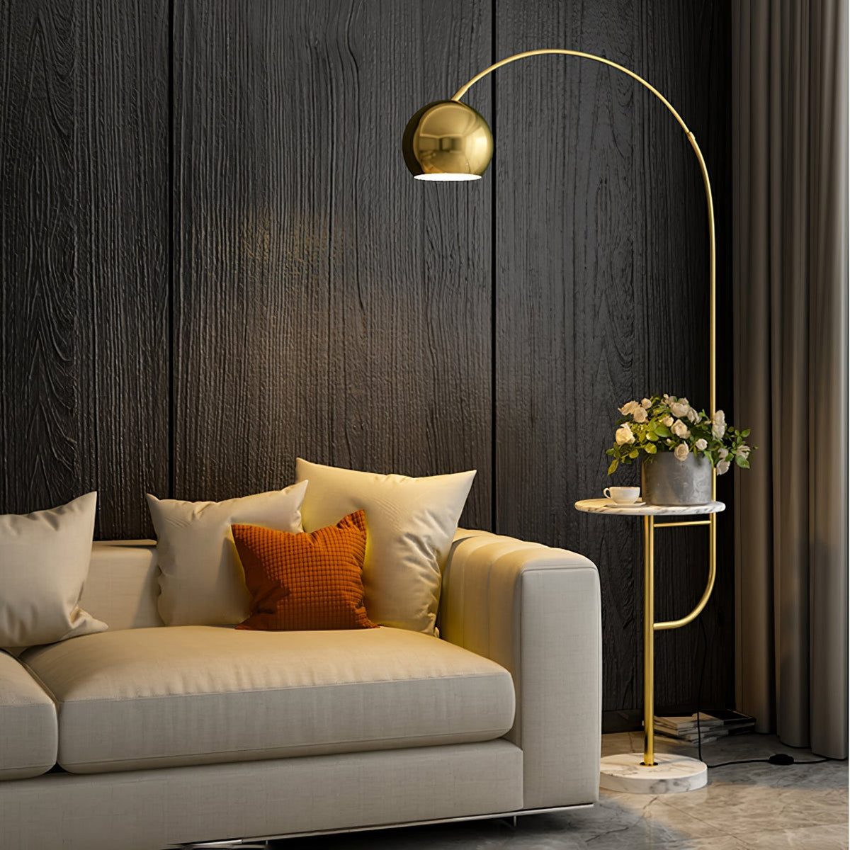 Arc Nightstand Floor Lamp - view 27