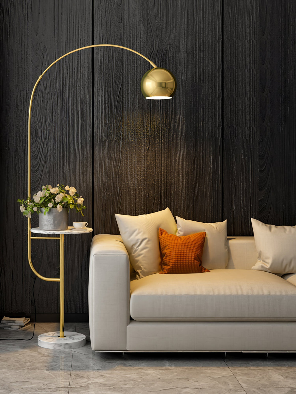 Arc Nightstand Floor Lamp - view 12