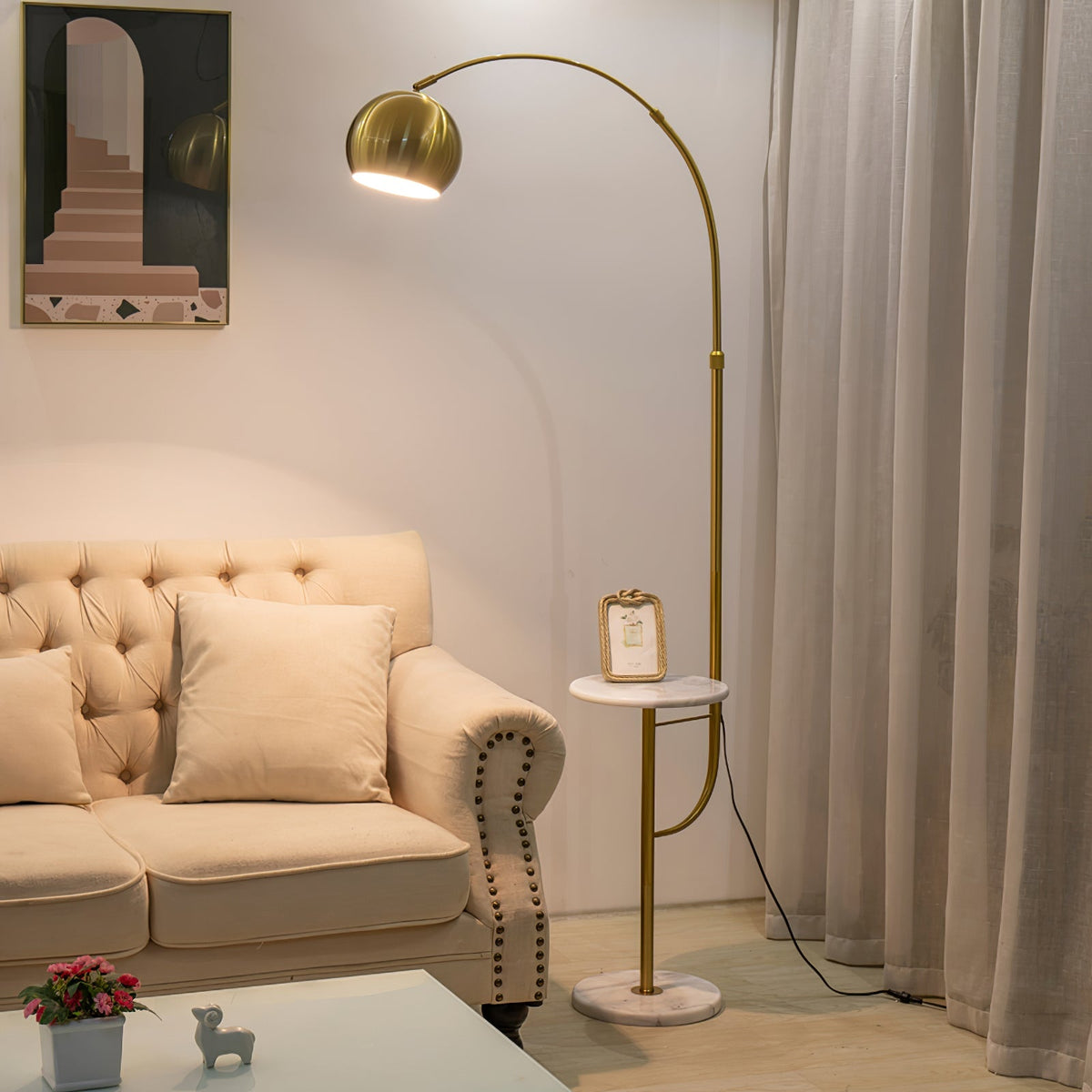 Arc Nightstand Floor Lamp - view 10