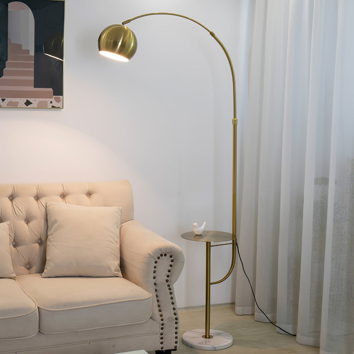 Arc Nightstand Floor Lamp - view 13