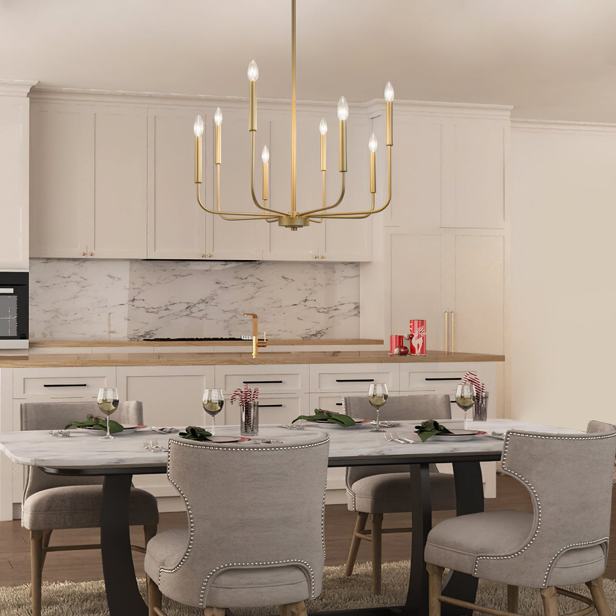 Arlin Candle Chandelier - view 15
