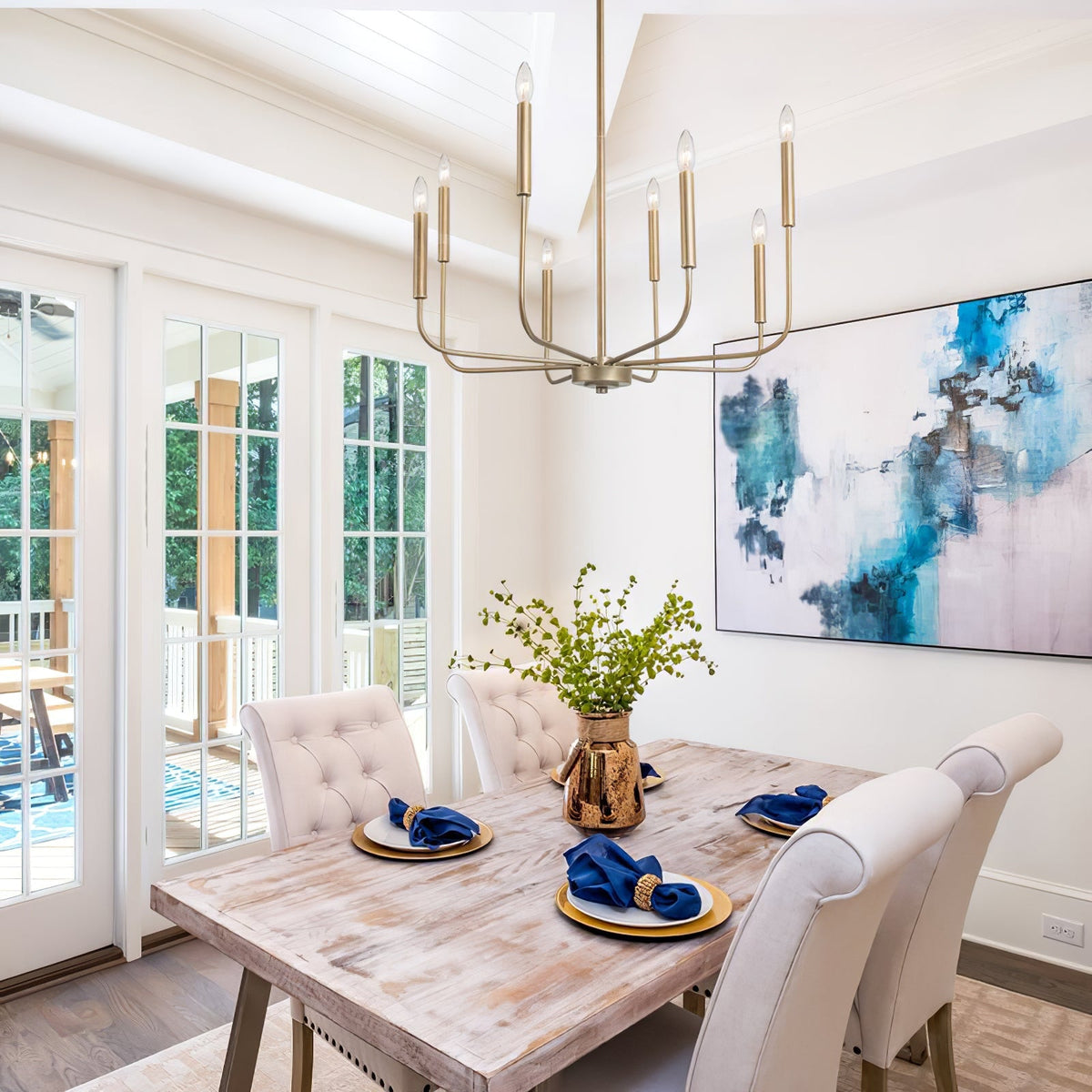 Arlin Candle Chandelier - view 2