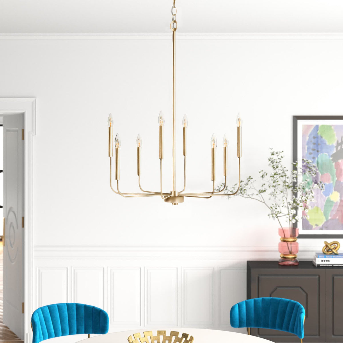 Arlin Candle Chandelier - view 3