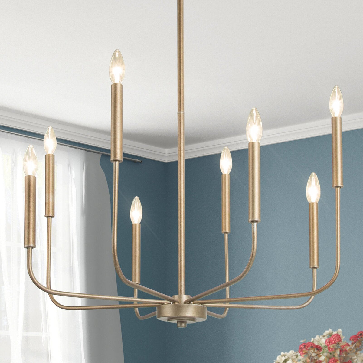 Arlin Candle Chandelier - view 10