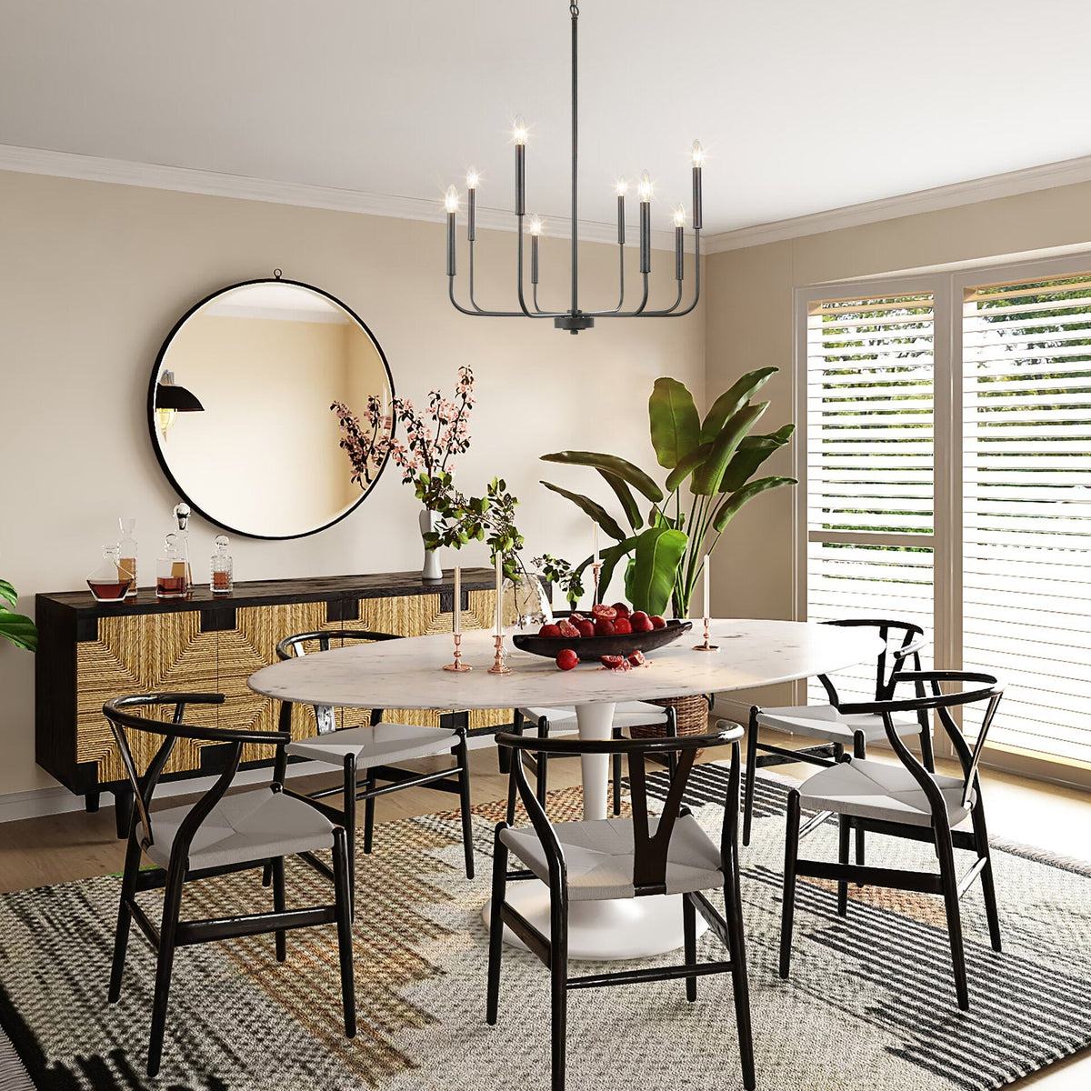 Arlin Candle Chandelier - view 7