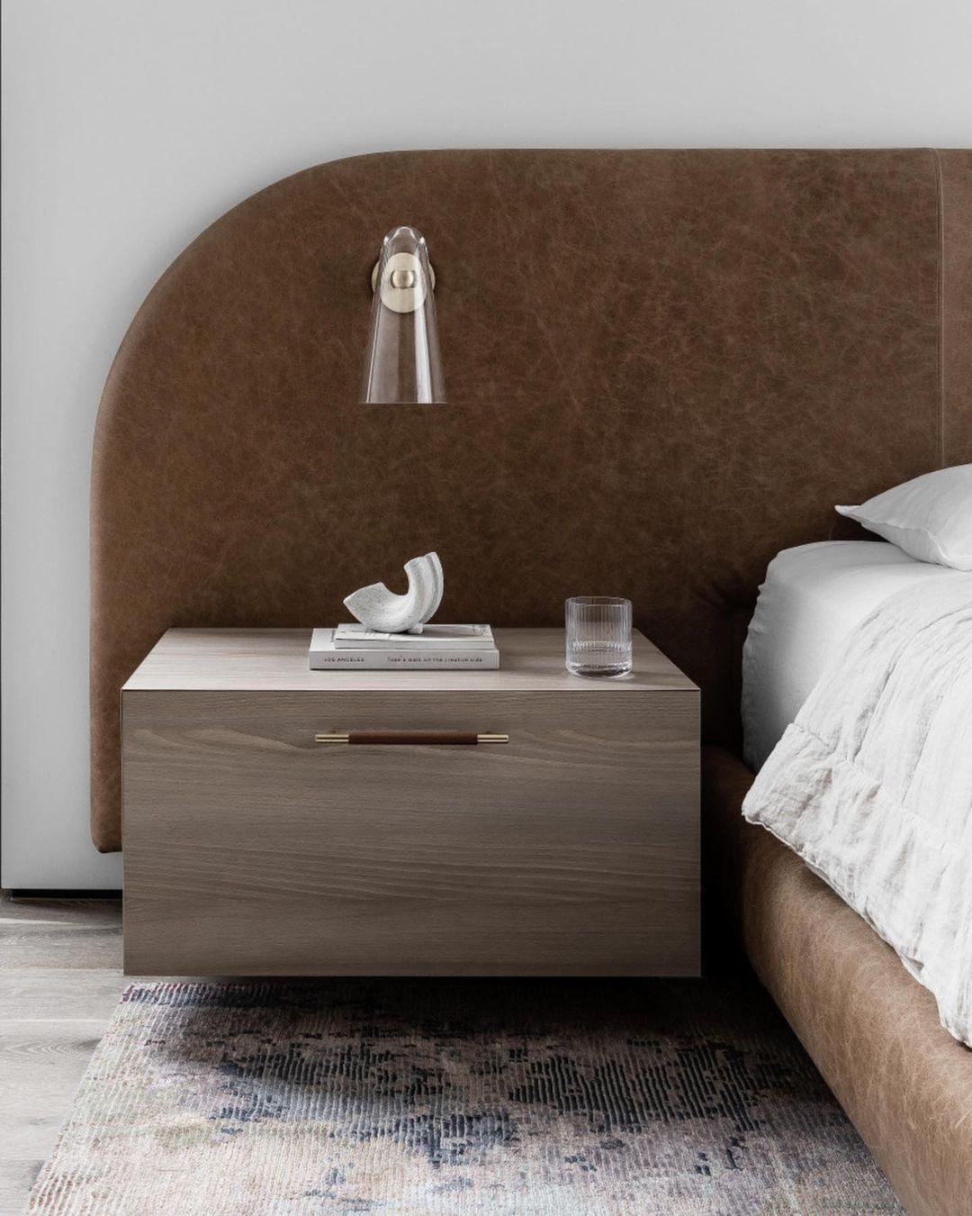 Conical Glass Plug-in Wall Lamp