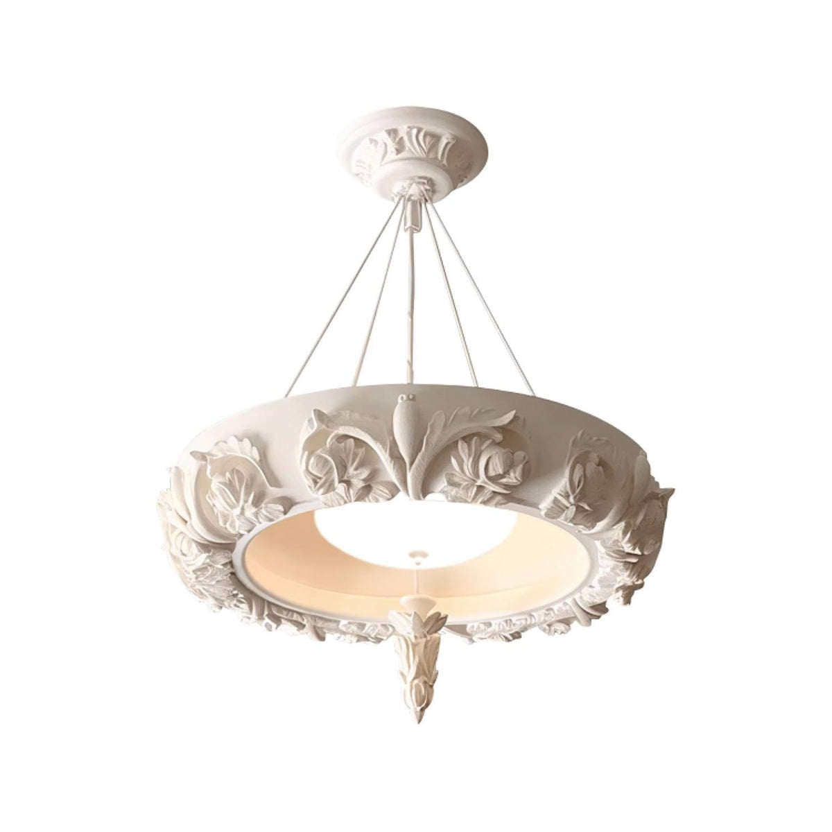 Artistic Carved Plaster Chandelier - view 32