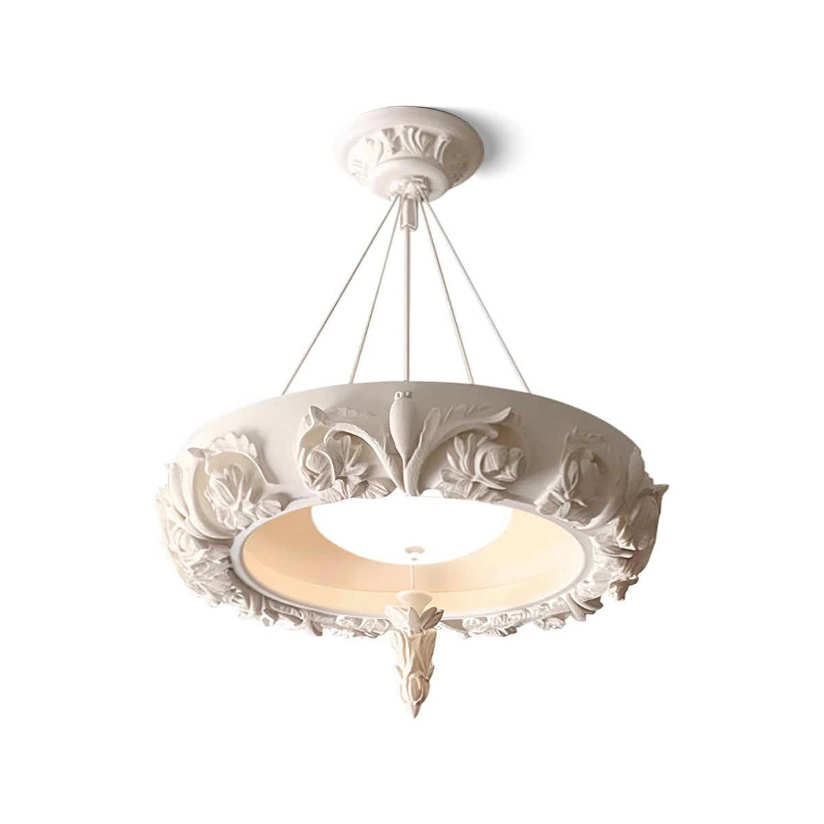 Artistic Carved Plaster Chandelier - view 35