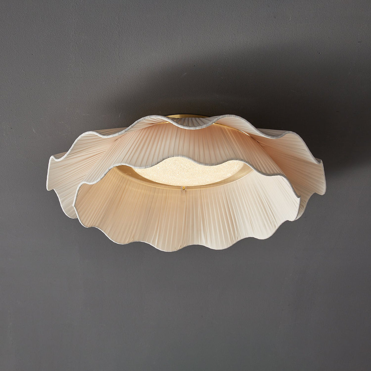 Arwen Fabric Wave Ceiling Lamp - view 8