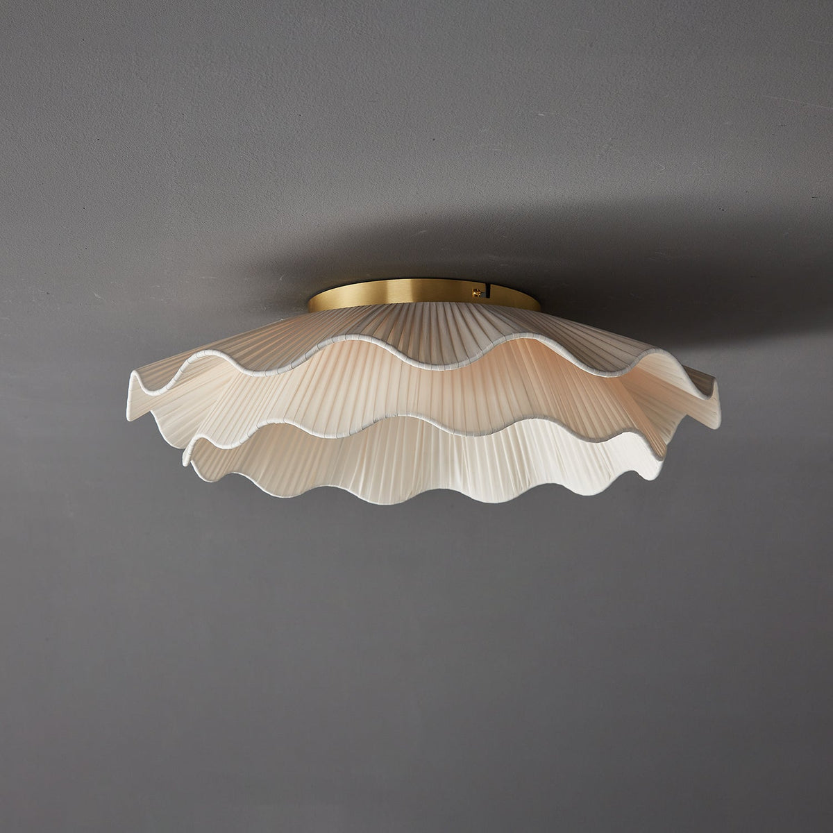 Arwen Fabric Wave Ceiling Lamp - view 13