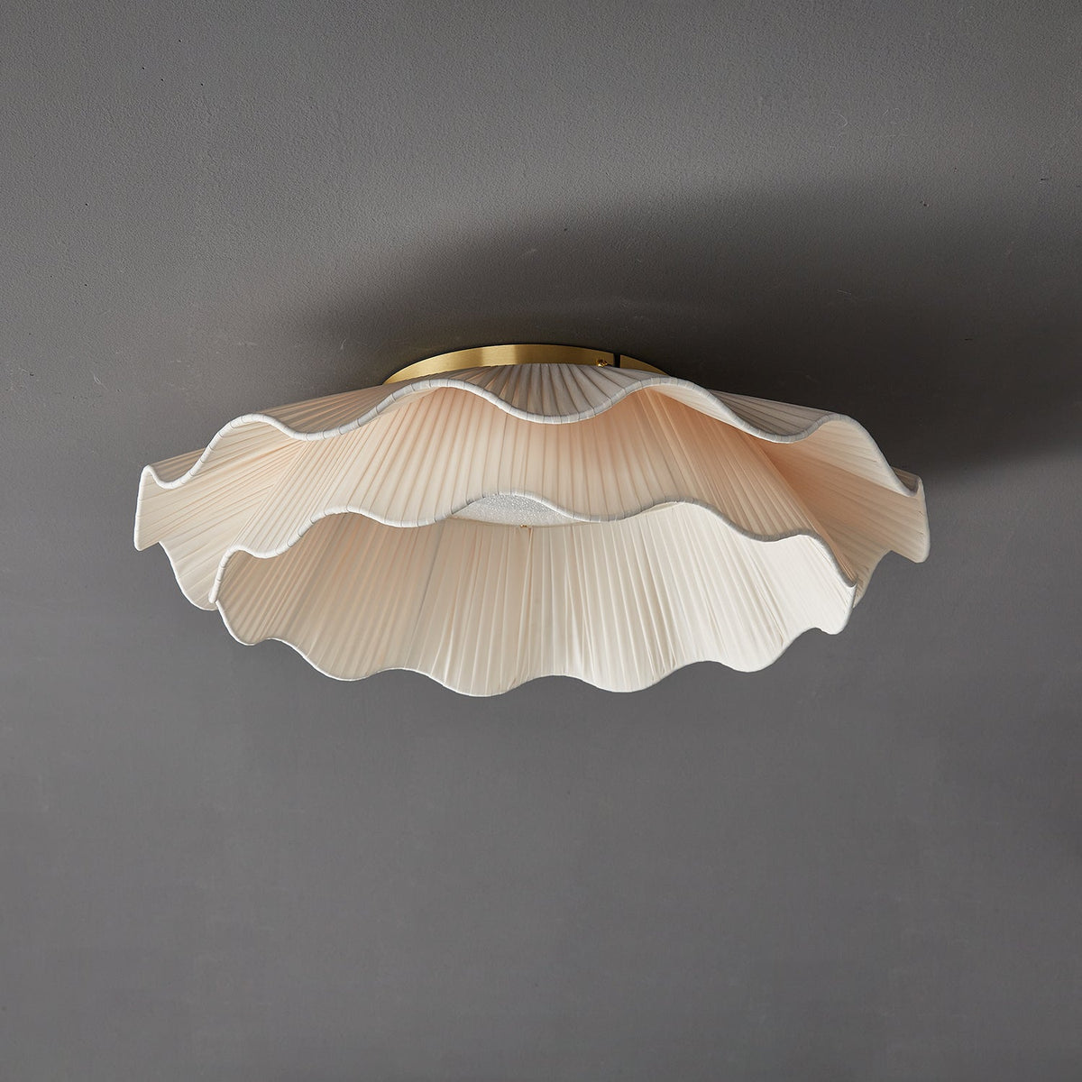 Arwen Fabric Wave Ceiling Lamp - view 14