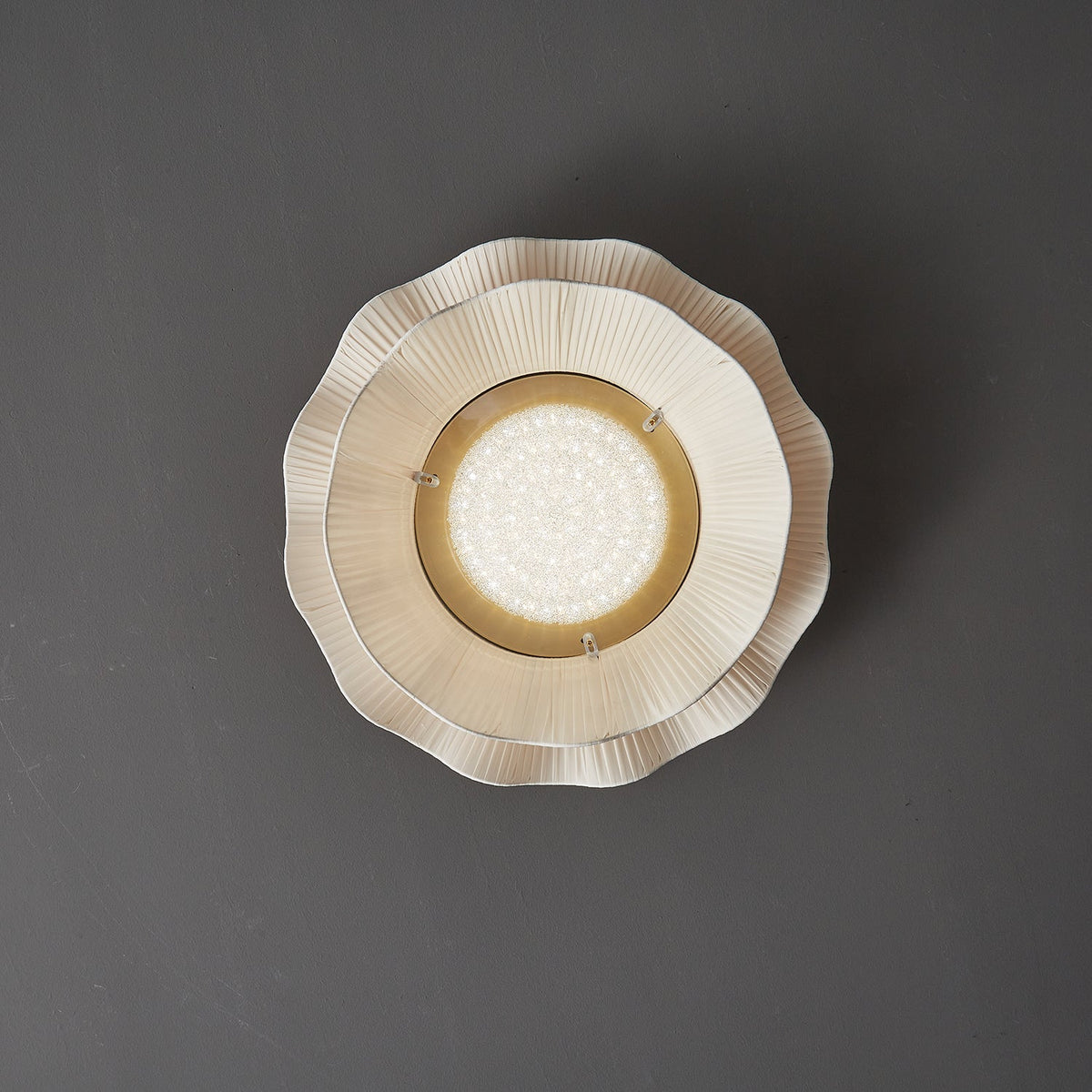 Arwen Fabric Wave Ceiling Lamp - view 16
