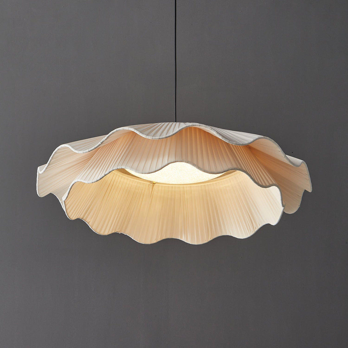 Arwen Fabric Wave Pendant Lamp