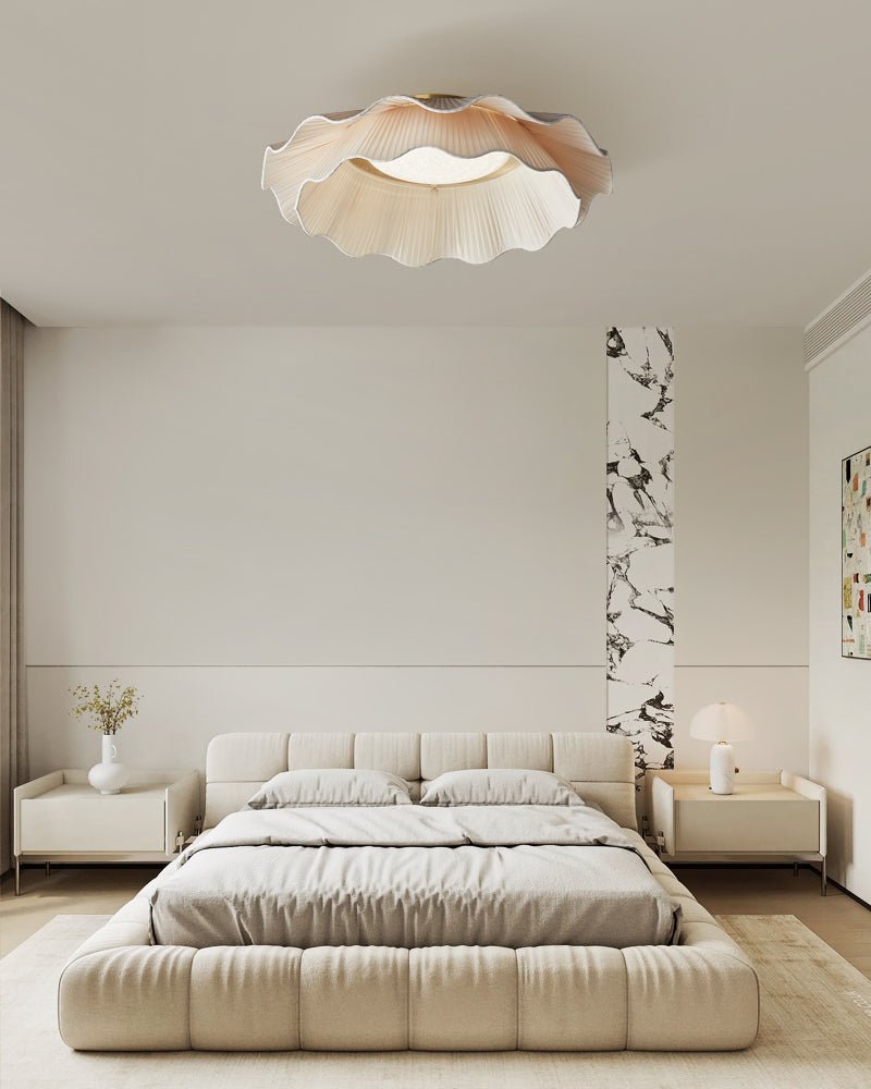 Arwen Fabric Wave Ceiling Lamp - view 3