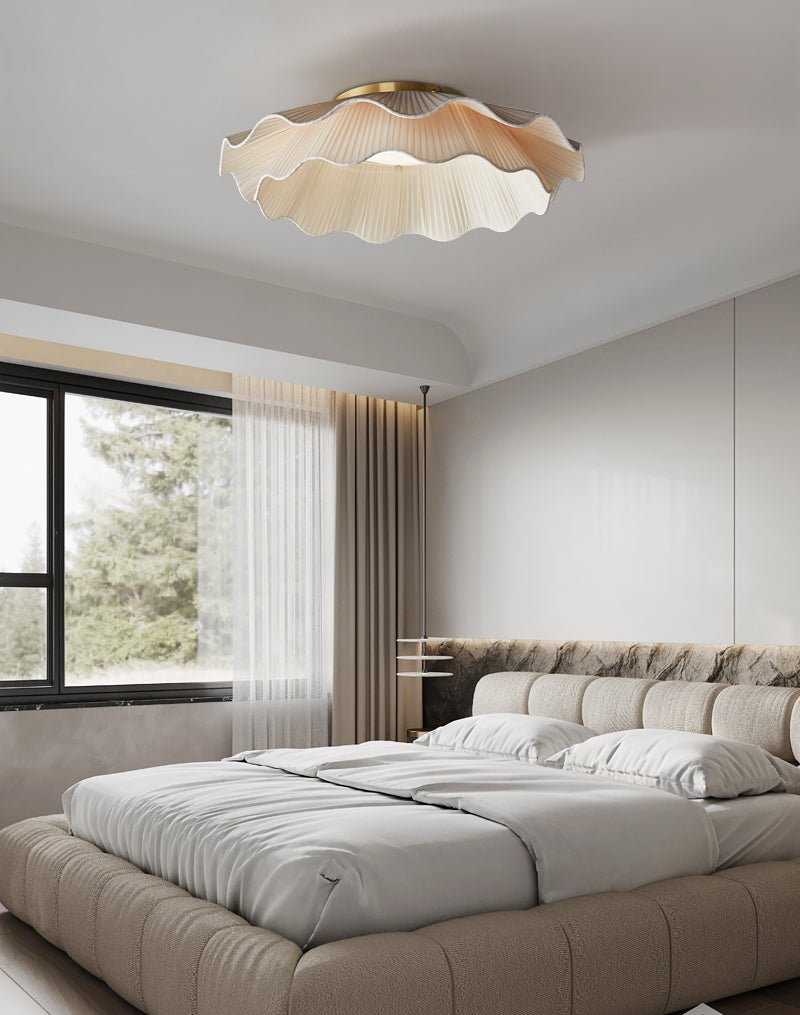 Arwen Fabric Wave Ceiling Lamp - view 4