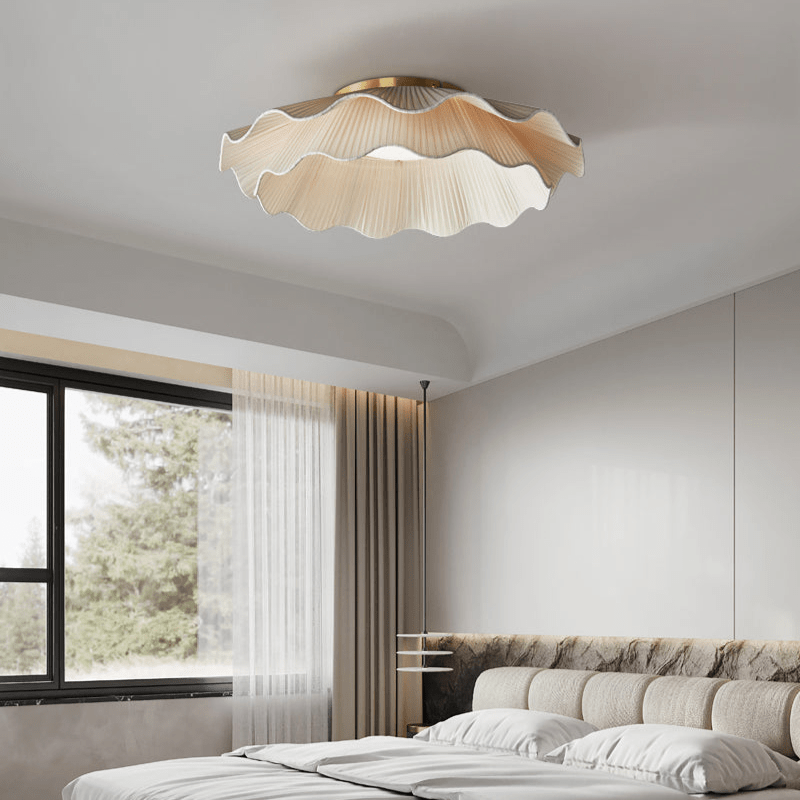Arwen Fabric Wave Ceiling Lamp - view 2