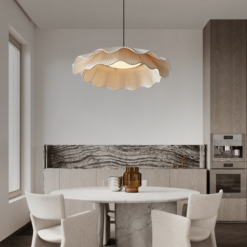 Arwen Fabric Wave Pendant Lamp