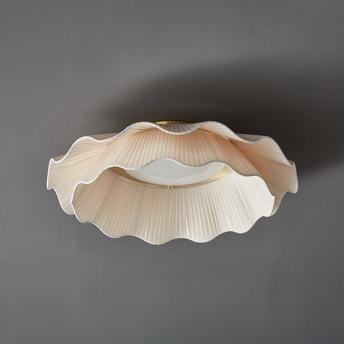 Arwen Fabric Wave Ceiling Lamp - view 6
