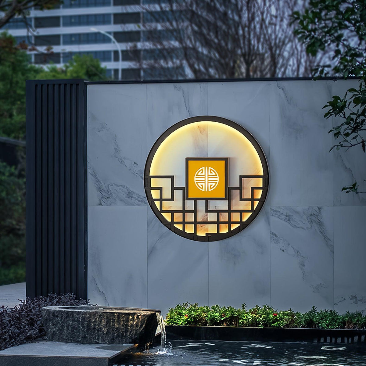 Round Outdoor Wall Light - view 16