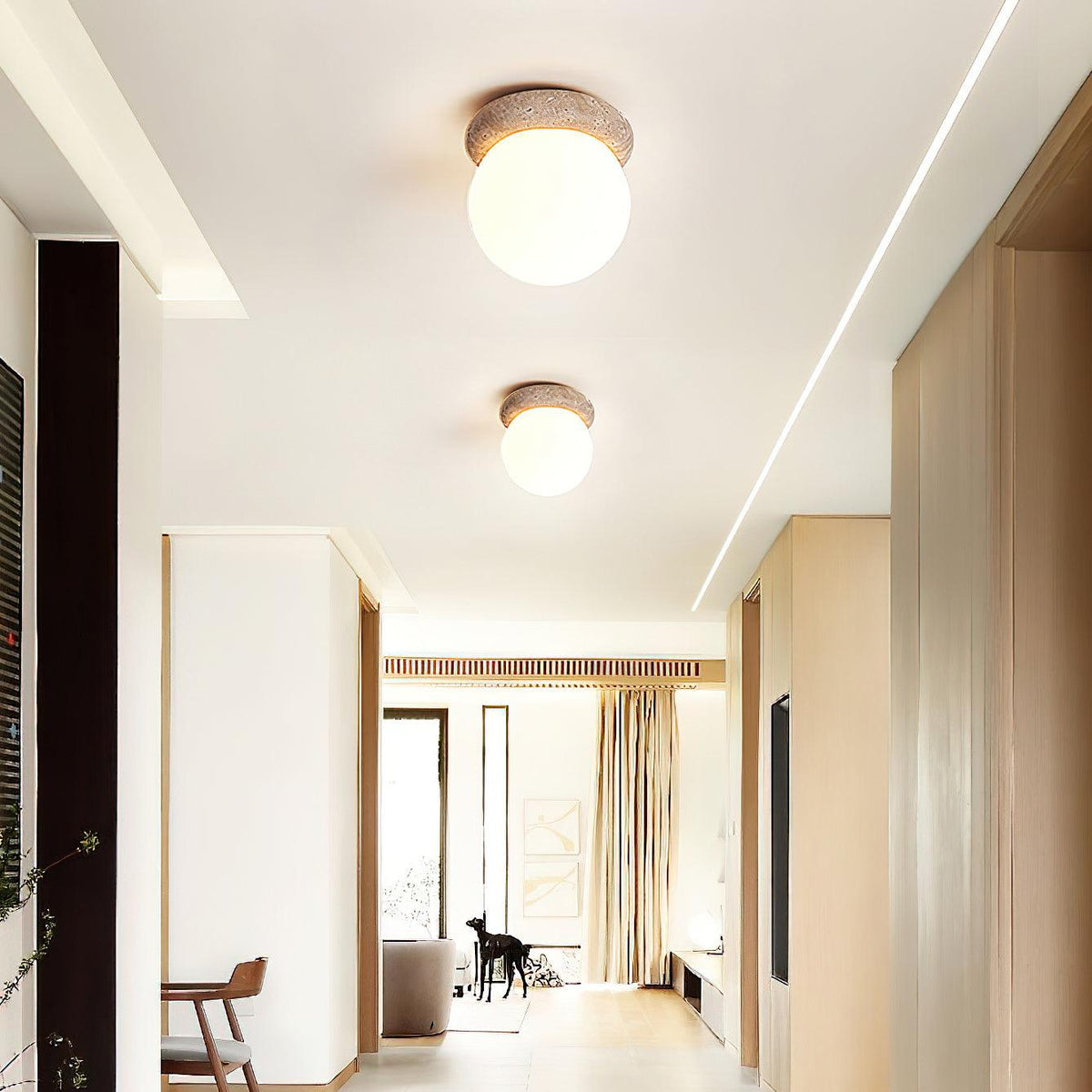 Geometric Ceiling Lamp 6.3 Inch